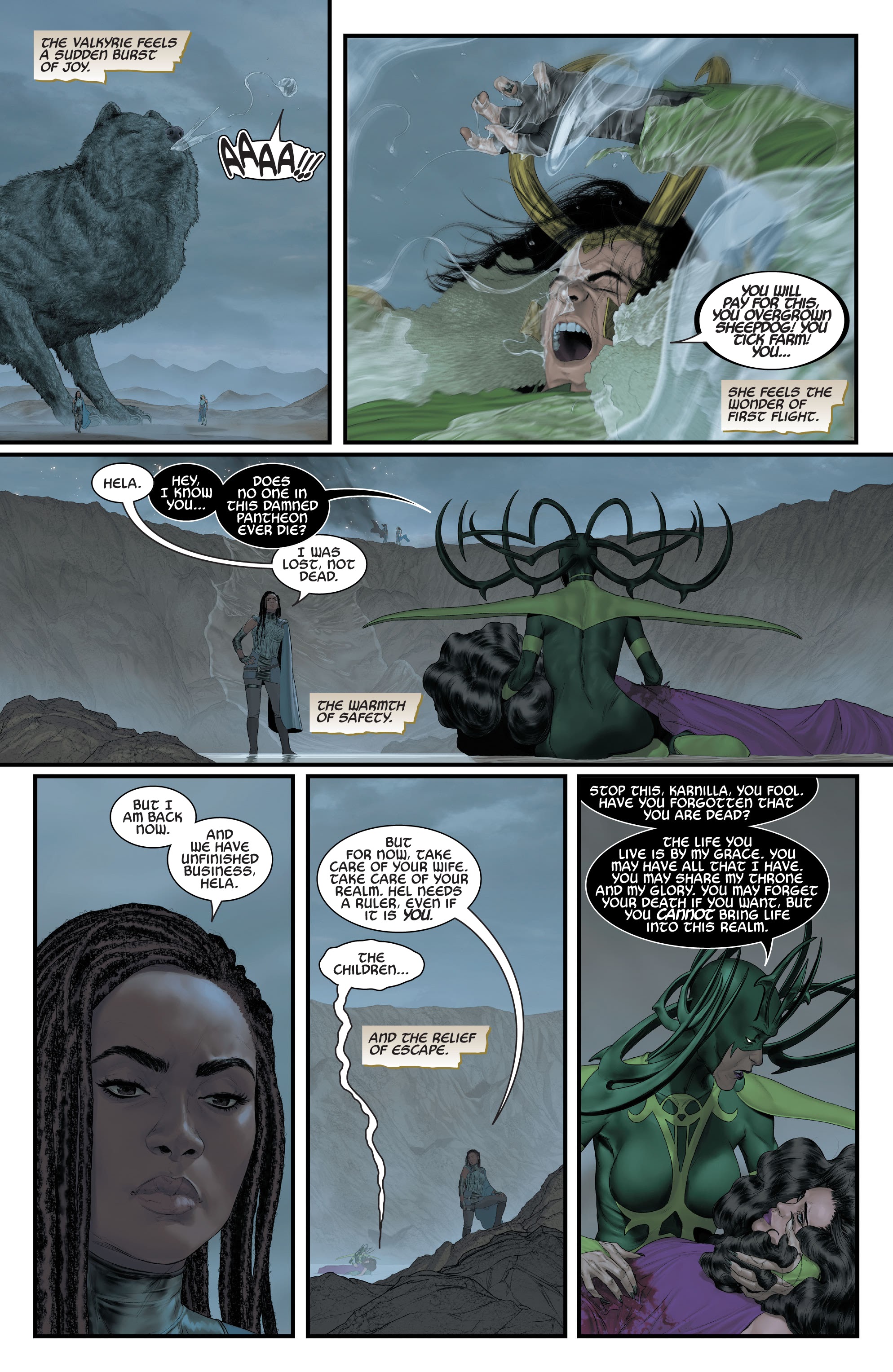 Read online The Mighty Valkyries comic -  Issue #5 - 18