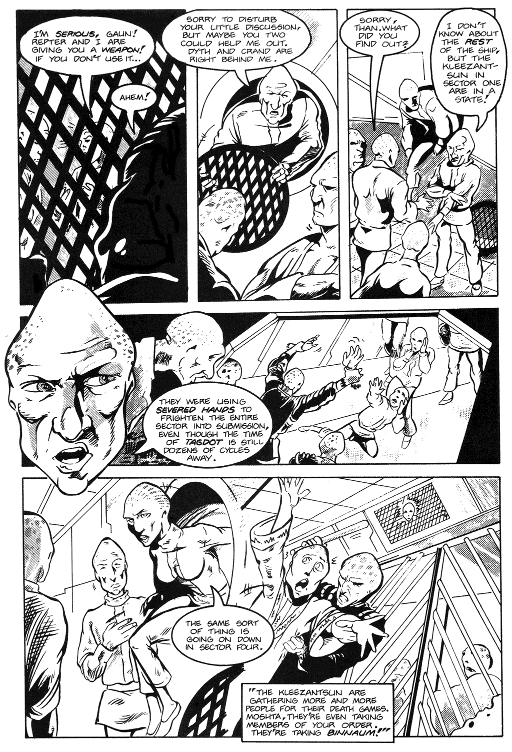 Read online Alien Nation: Public Enemy comic -  Issue #1 - 10