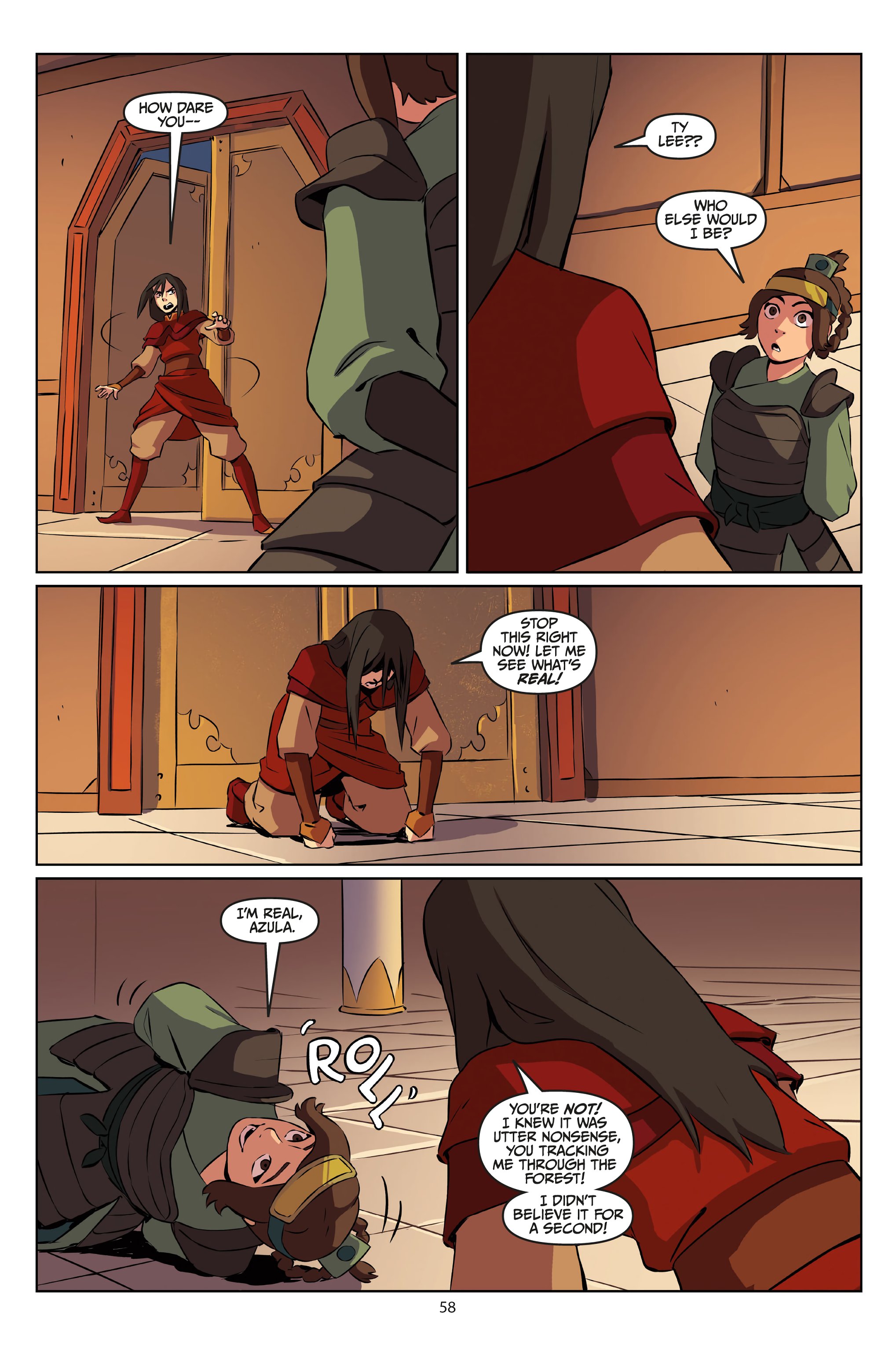 Read online Avatar: The Last Airbender - Azula in the Spirit Temple comic -  Issue # TPB - 59