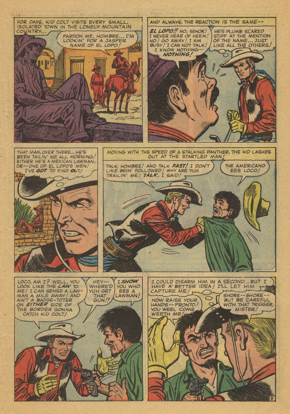 Read online Kid Colt Outlaw comic -  Issue #86 - 7