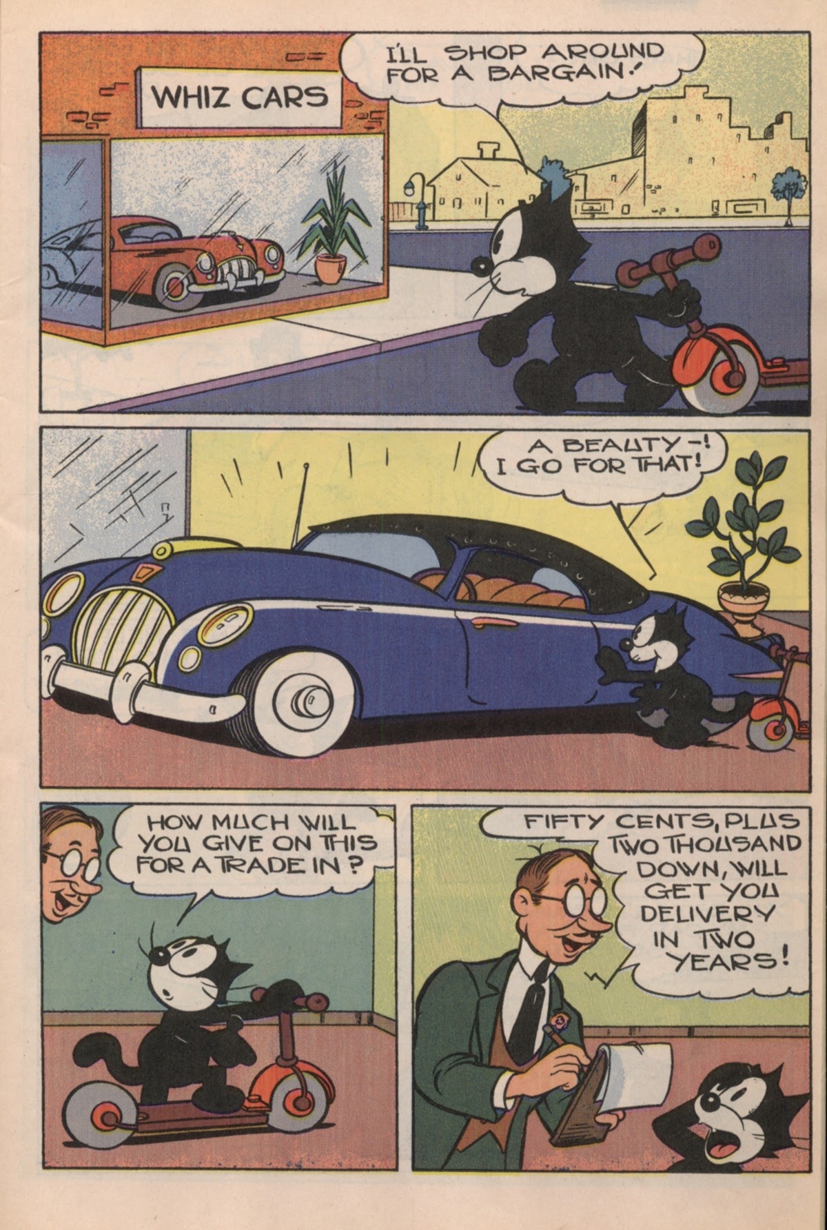 Read online Nine Lives of Felix the Cat comic -  Issue #3 - 5