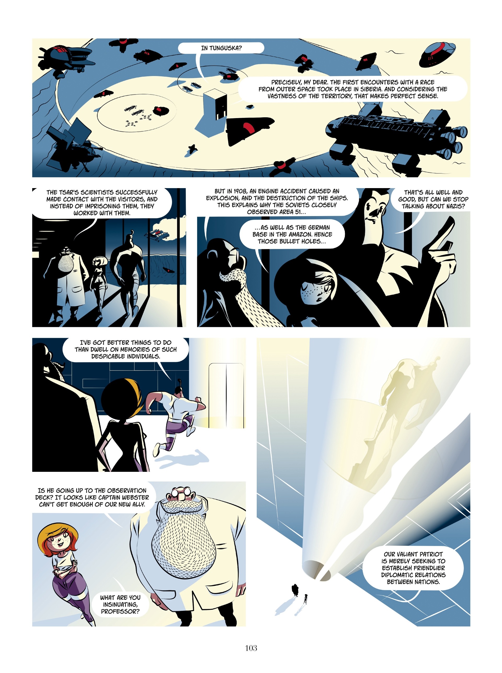 Read online Webtser and Jones: Space Agents comic -  Issue # TPB - 100