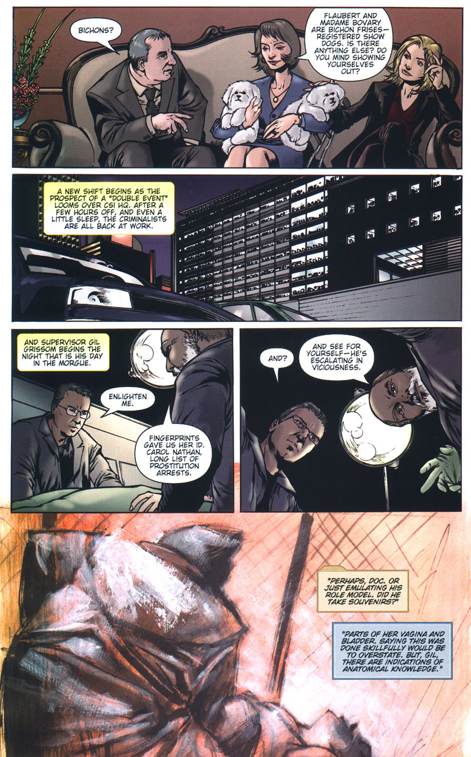 Read online CSI: Crime Scene Investigation comic -  Issue #3 - 20