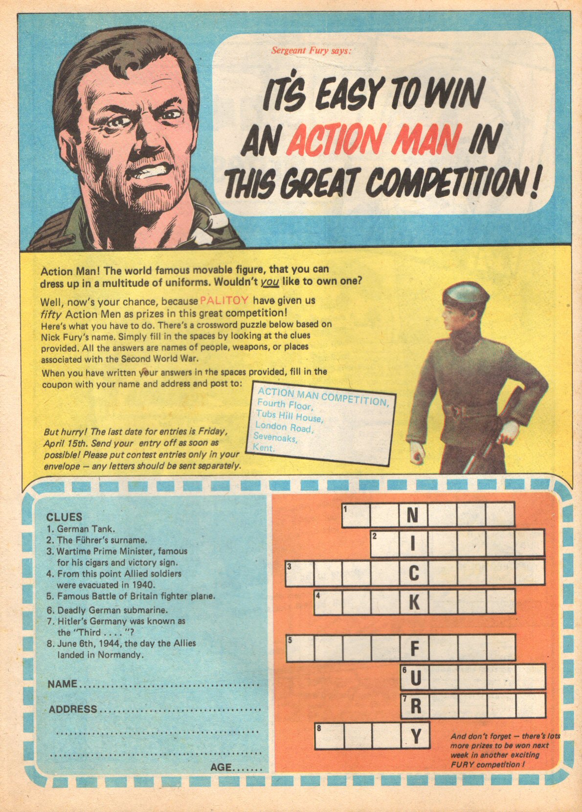 Read online Fury (1977) comic -  Issue #4 - 32