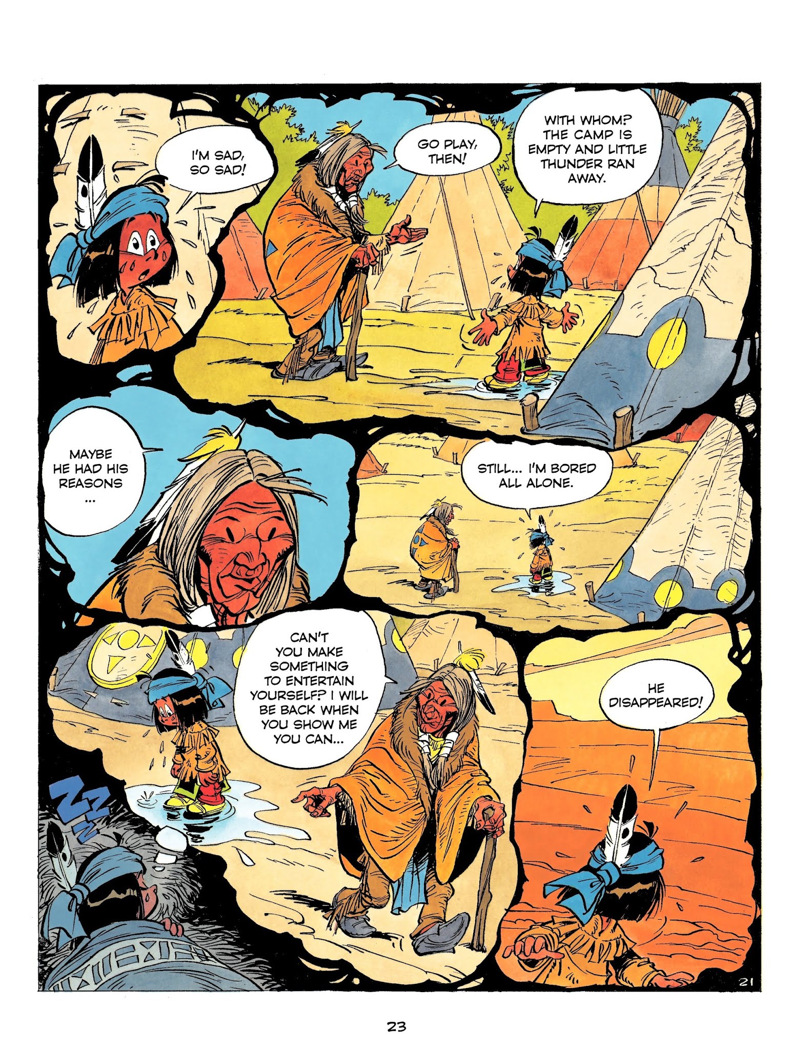 Read online Yakari comic -  Issue #15 - 24