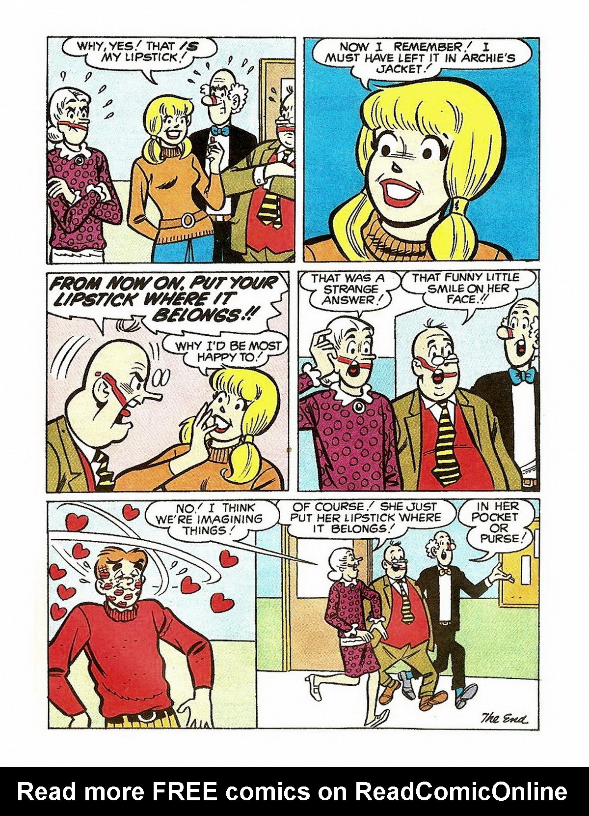 Read online Archie's Double Digest Magazine comic -  Issue #64 - 185