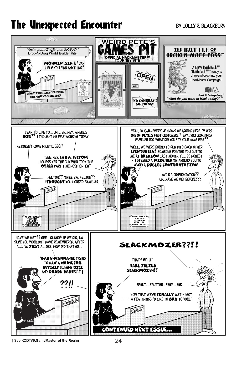 Read online Knights of the Dinner Table comic -  Issue #23 - 26