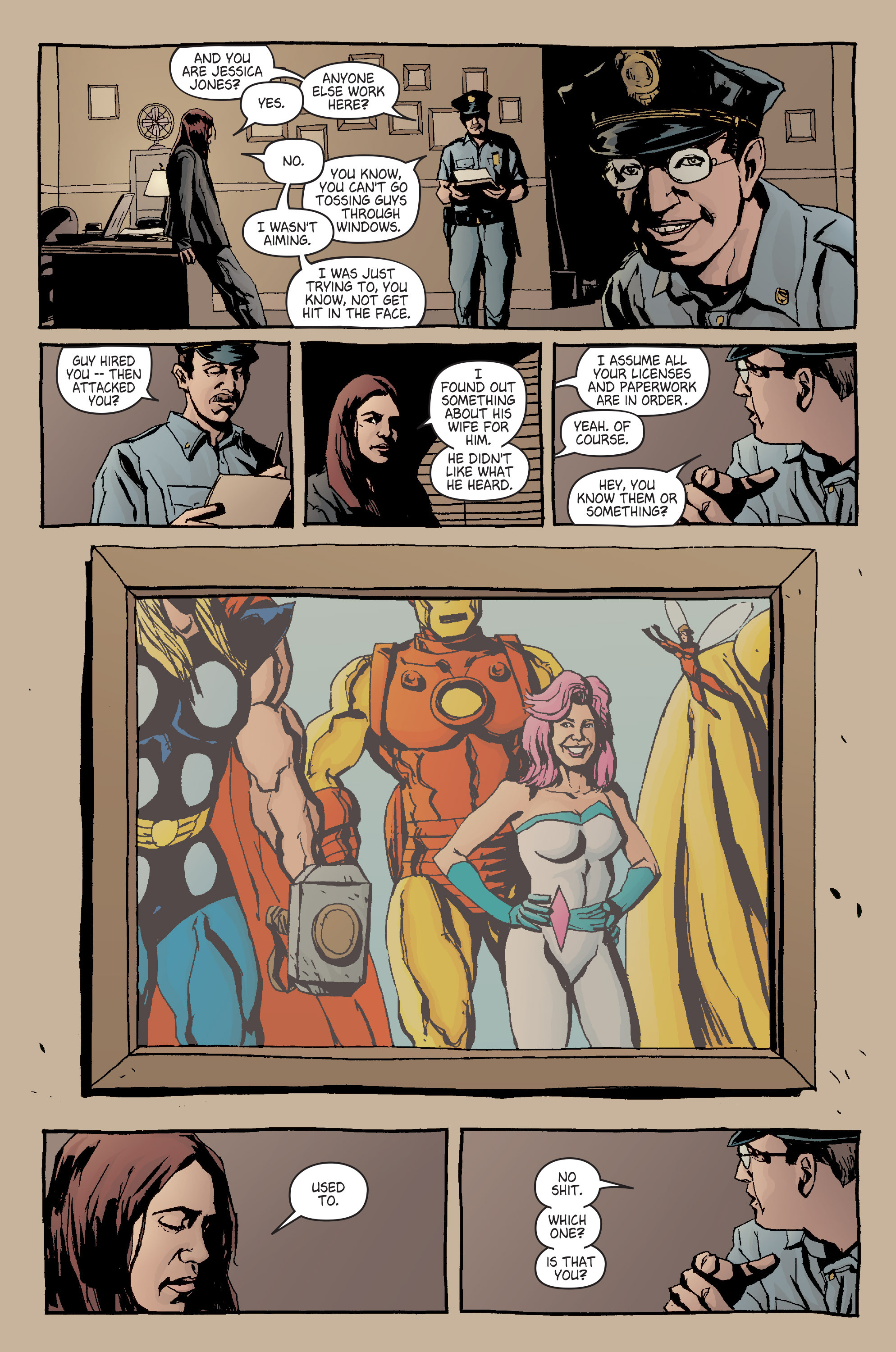 Read online Alias comic -  Issue #1 - 6