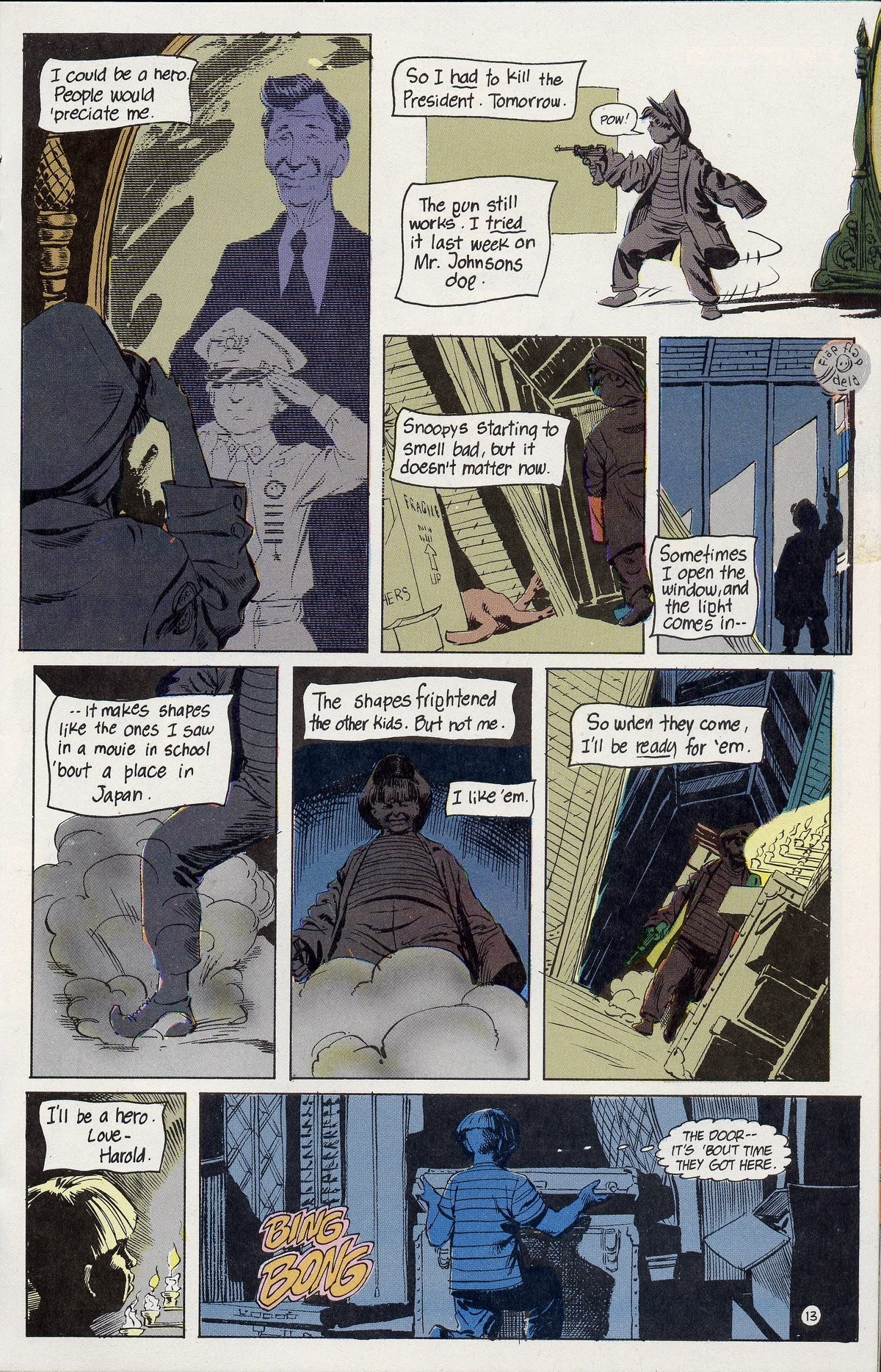 Read online The Shadow (1987) comic -  Issue #7 - 13