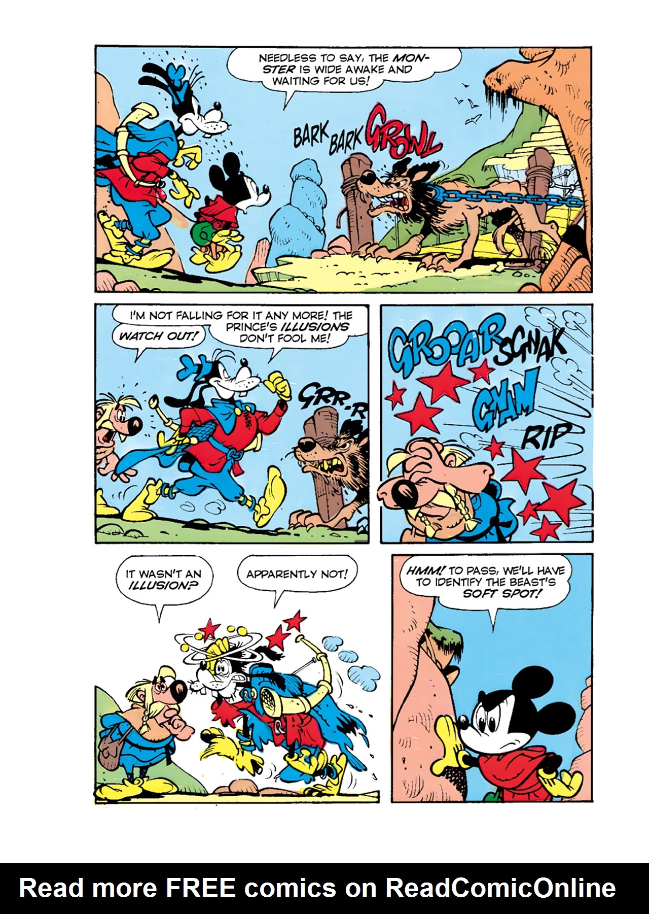 Read online Mickey Mouse in the Sword of Ice comic -  Issue #2 - 19