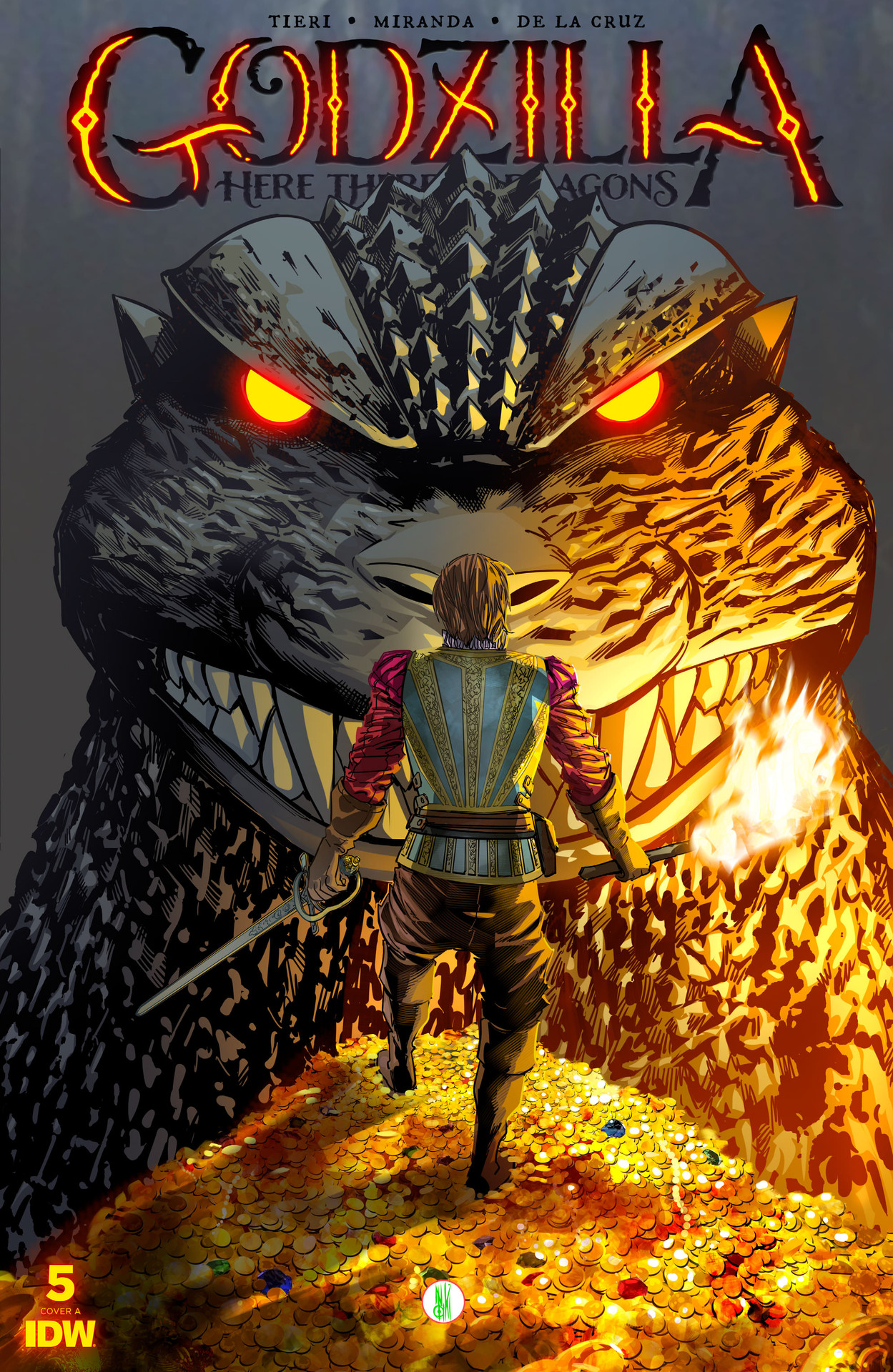Read online Godzilla: Here There Be Dragons comic -  Issue #5 - 1