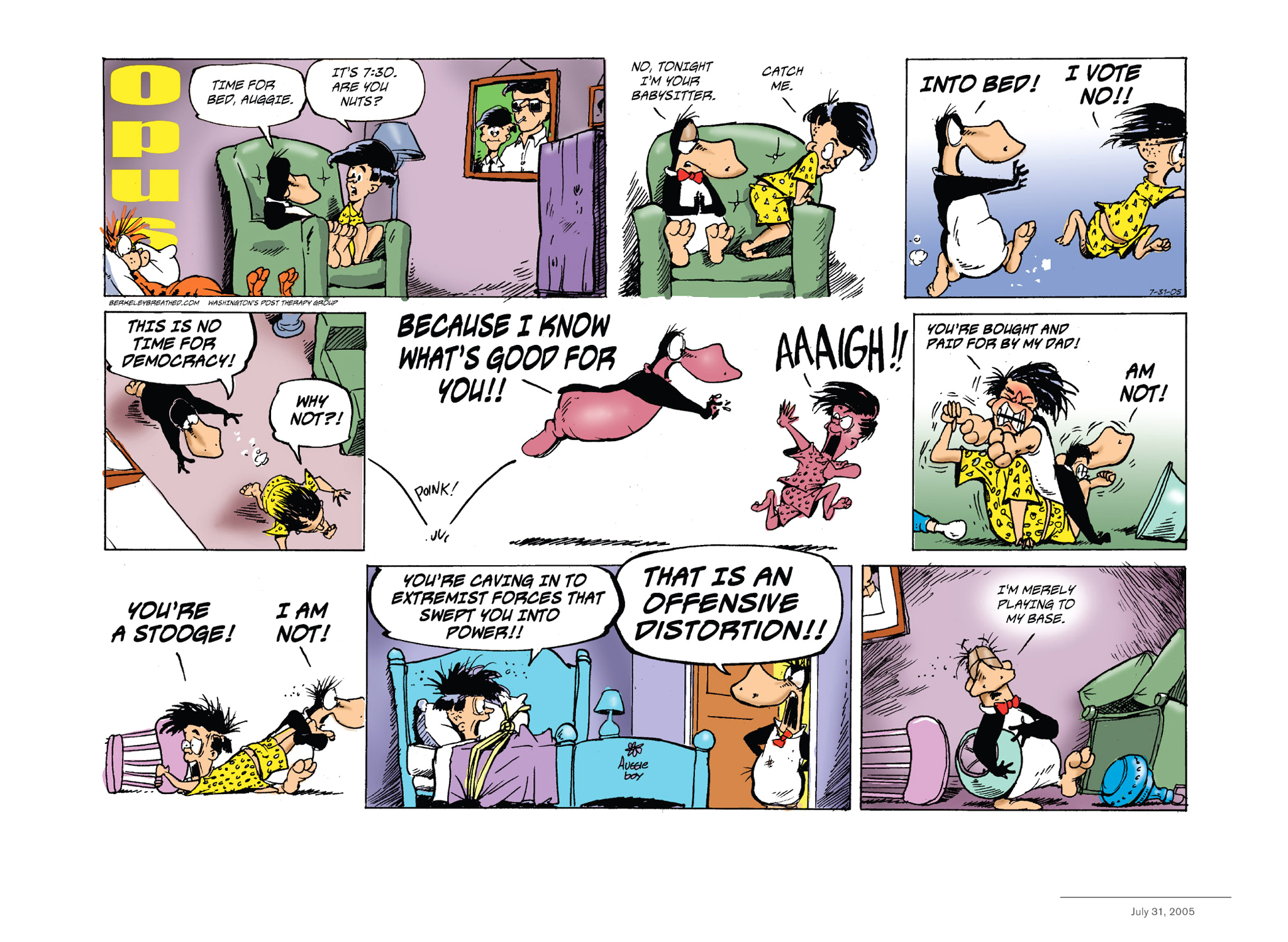 Read online Opus Complete Sunday Strips From 2003-2008 comic -  Issue # TPB (Part 1) - 95
