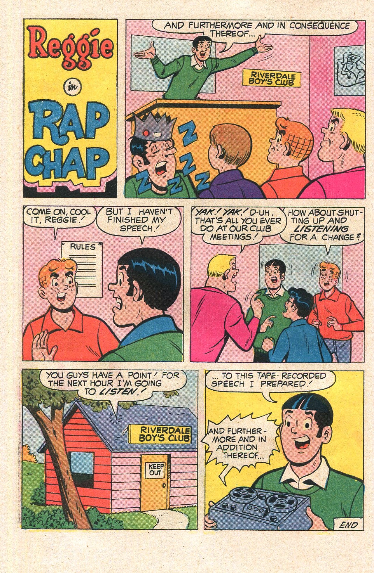 Read online Reggie's Wise Guy Jokes comic -  Issue #37 - 30