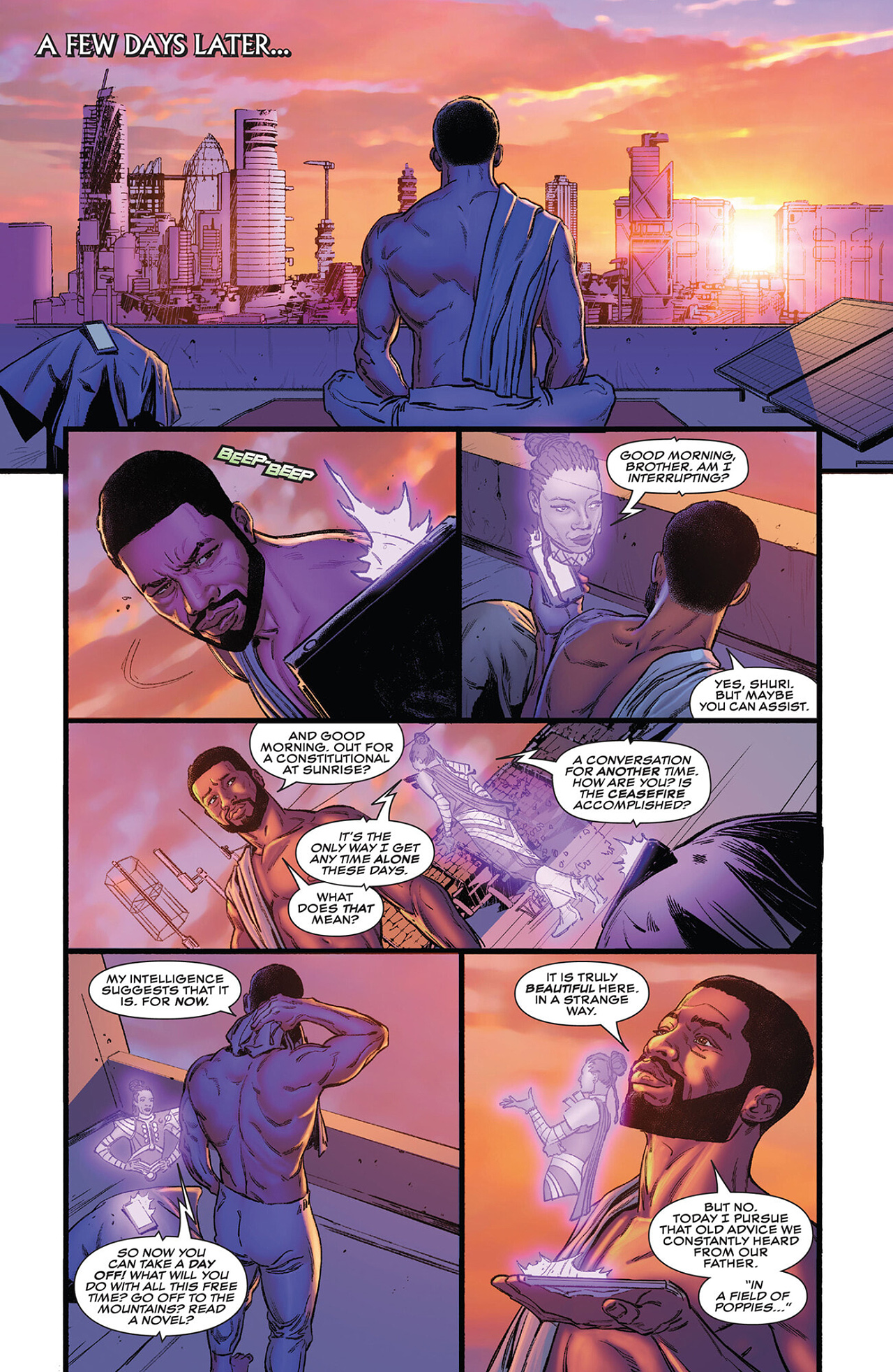 Read online Black Panther (2023) comic -  Issue #5 - 13