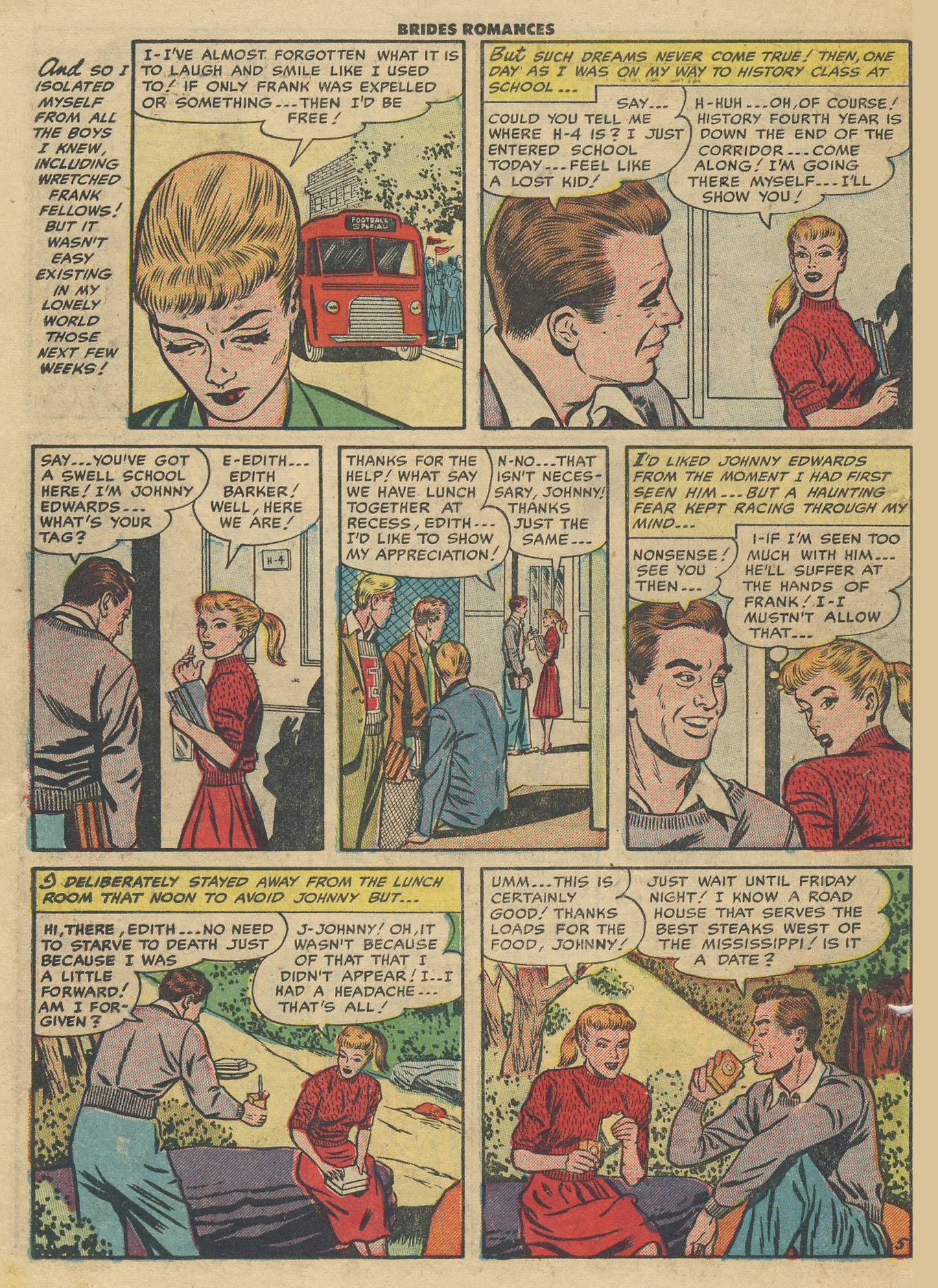 Read online Brides Romances comic -  Issue #3 - 22