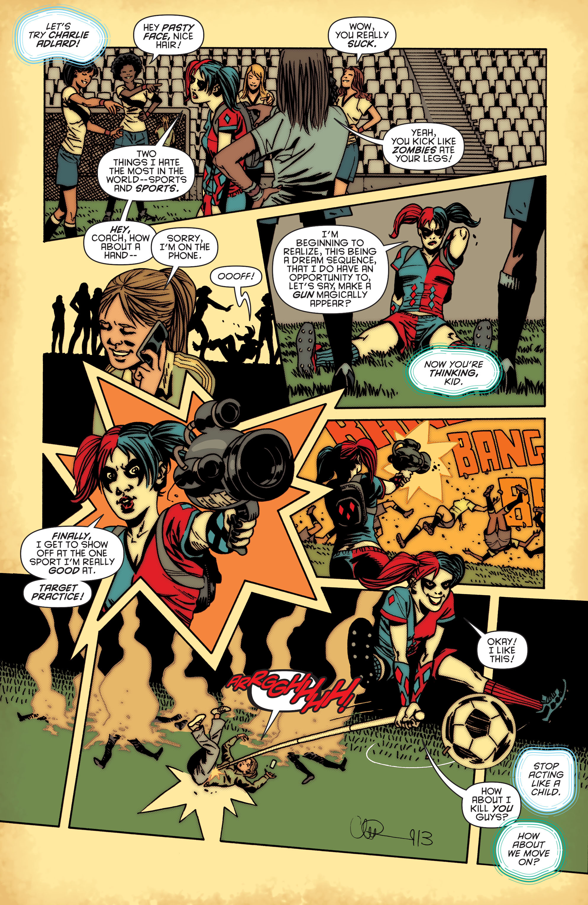 Read online Harley Quinn (2014) comic -  Issue #0 - 22