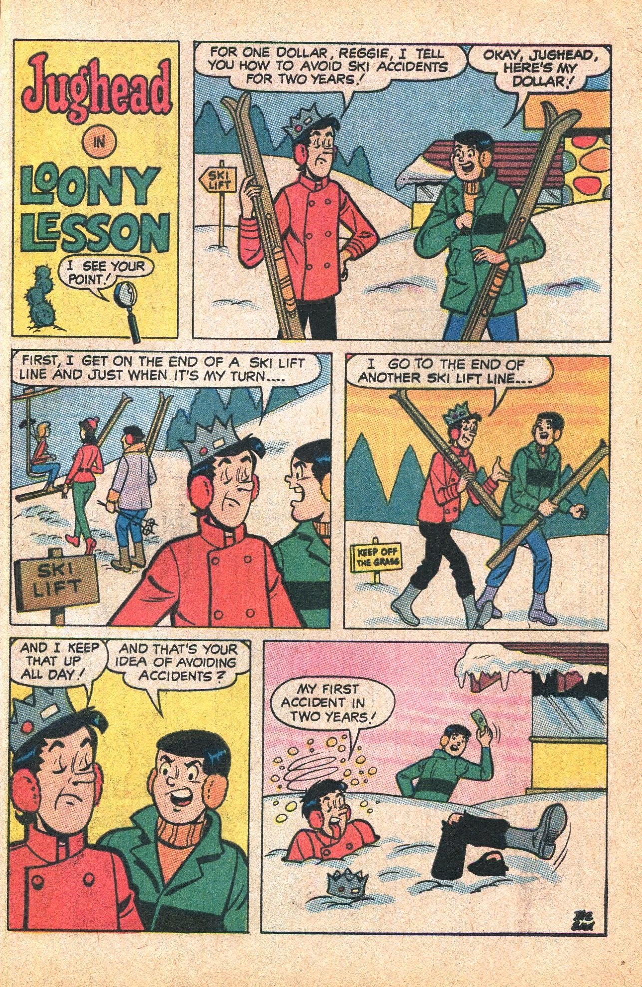 Read online Jughead's Jokes comic -  Issue #10 - 65