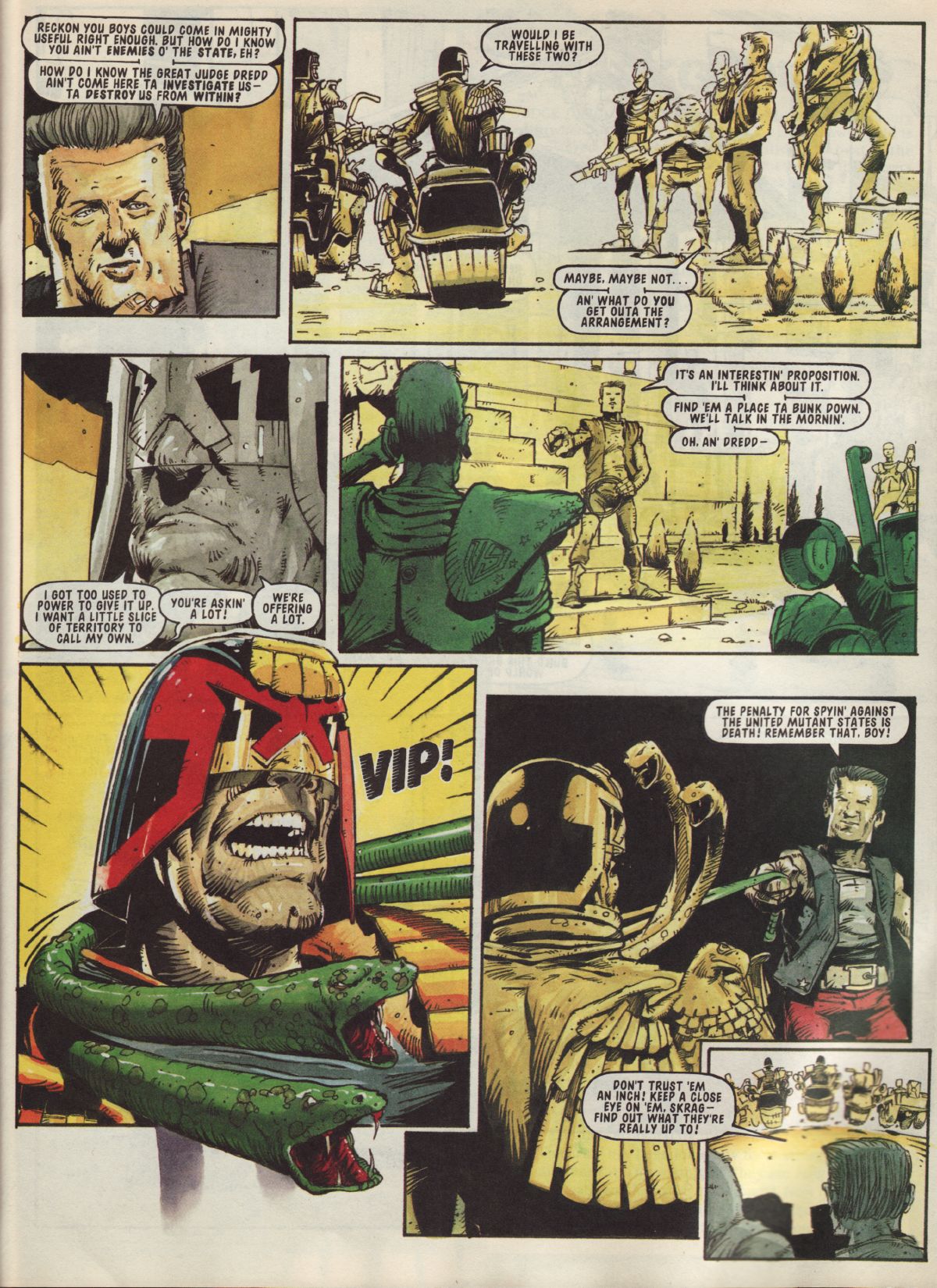 Read online Judge Dredd Megazine (vol. 3) comic -  Issue #5 - 6