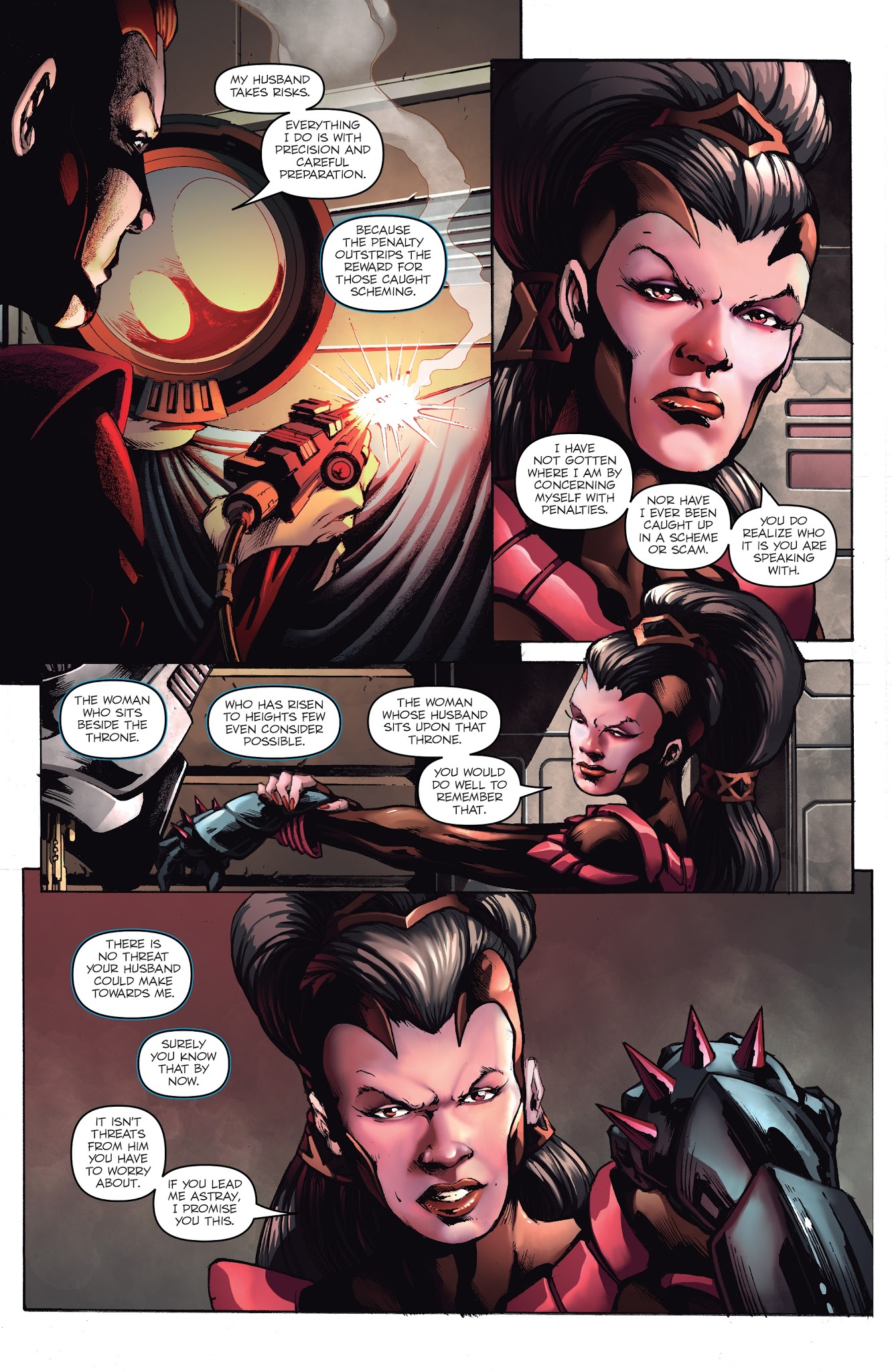Read online Micronauts: Wrath of Karza comic -  Issue #4 - 11