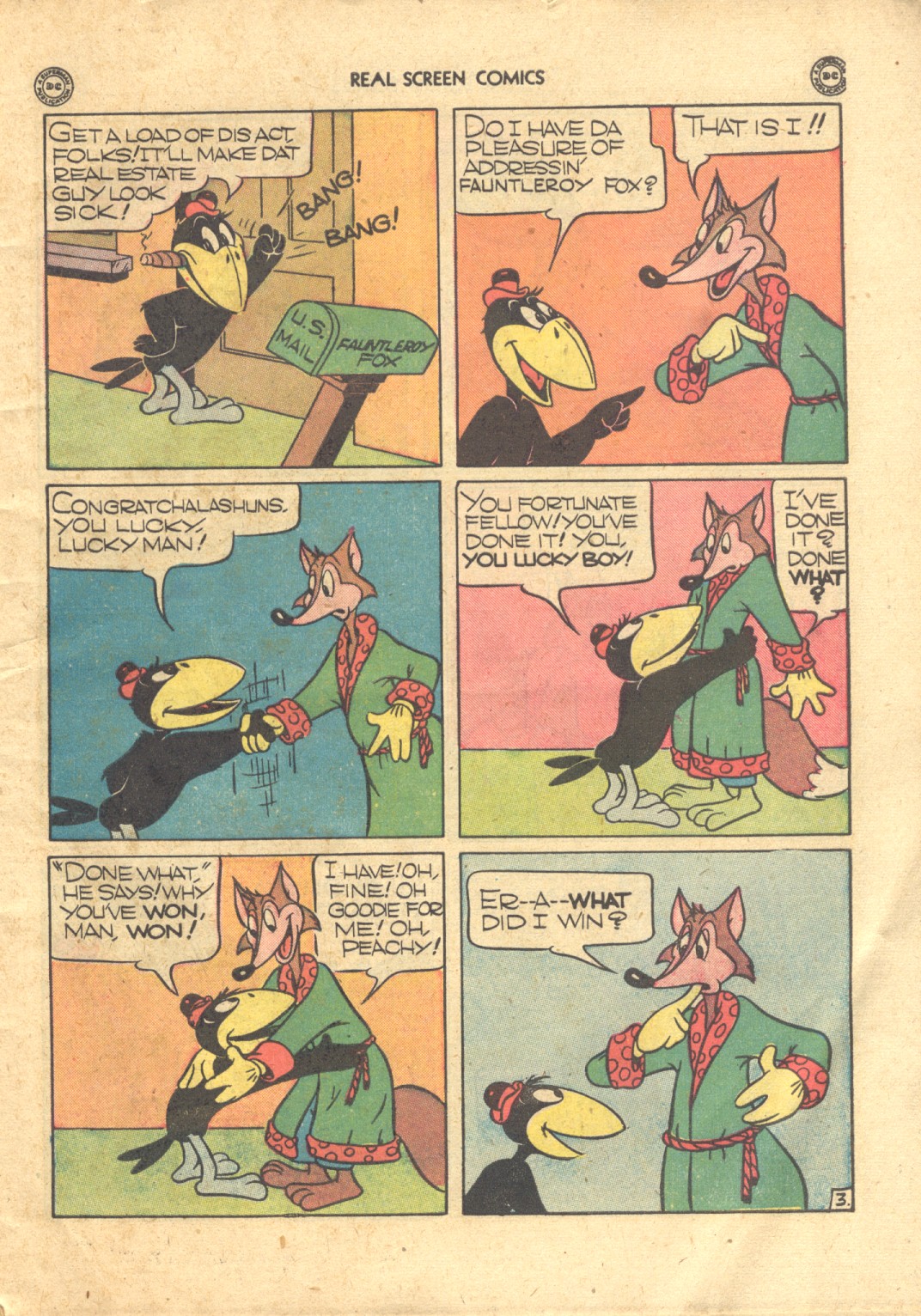 Read online Real Screen Comics comic -  Issue #19 - 5