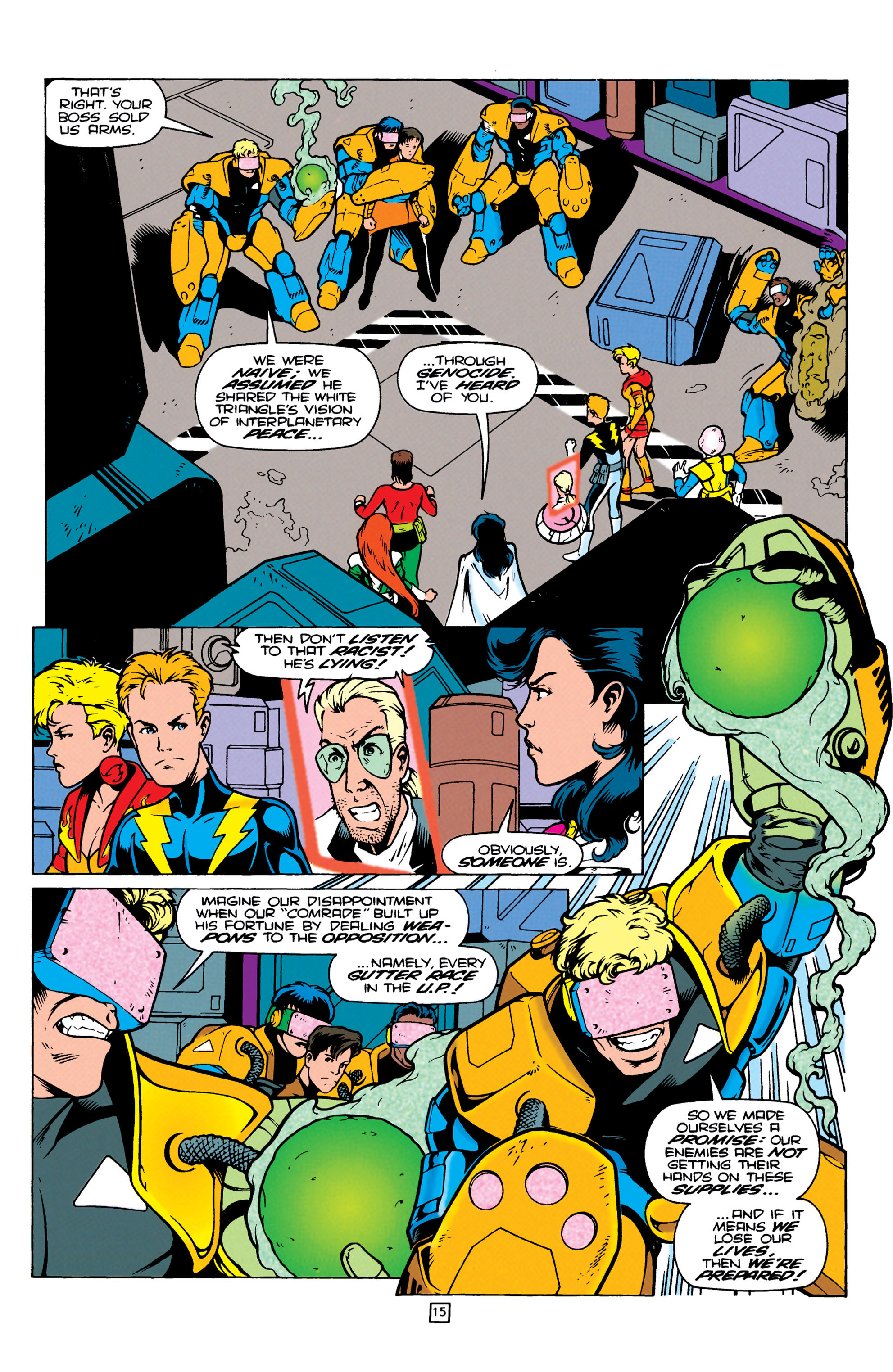 Read online Legionnaires comic -  Issue #26 - 16