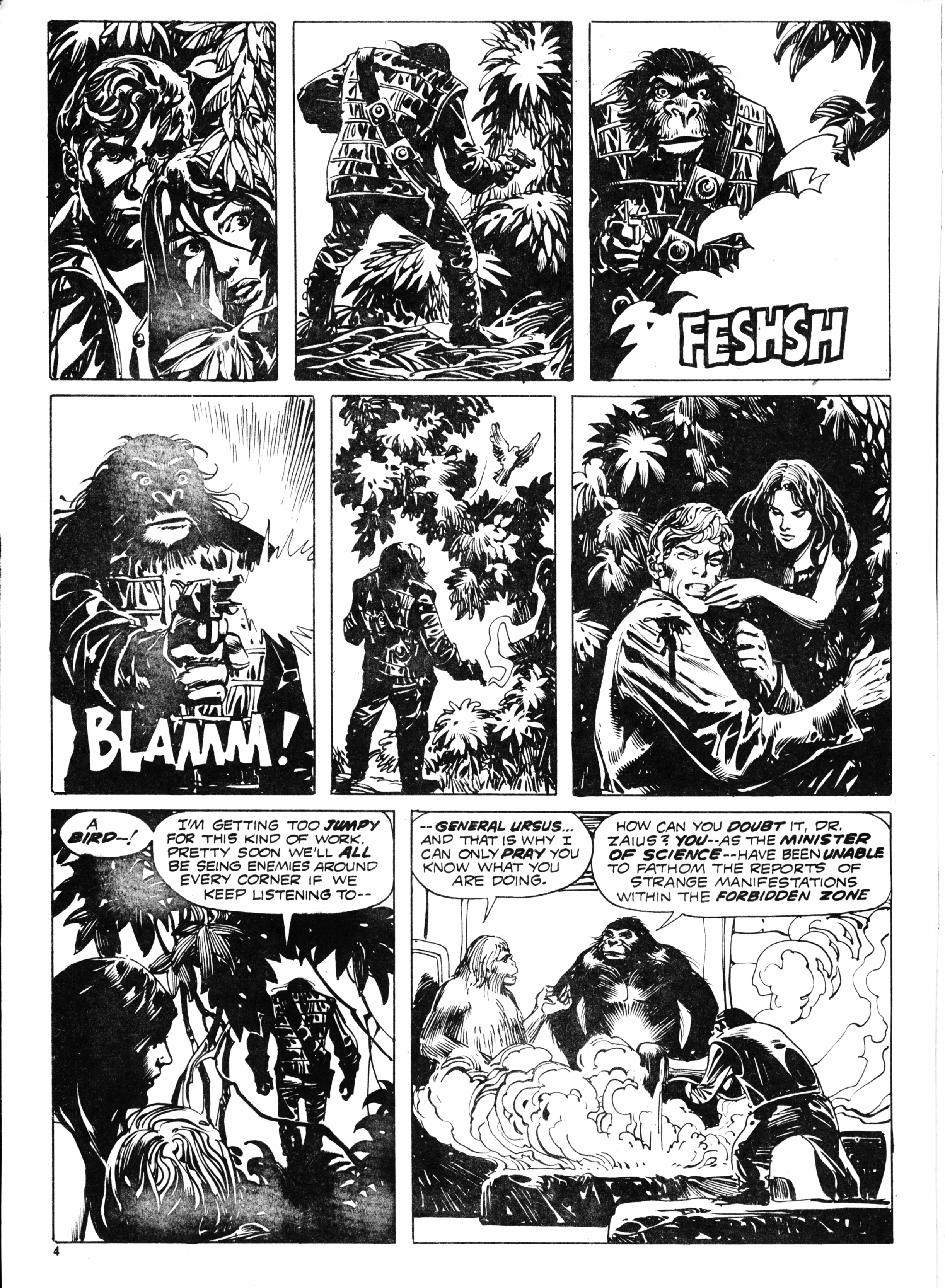 Read online Planet of the Apes (1974) comic -  Issue #37 - 4