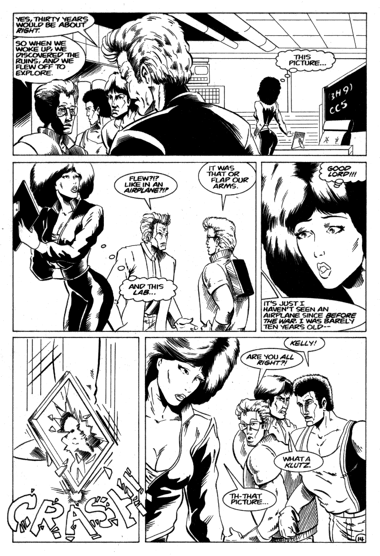 Read online Ex-Mutants (1986) comic -  Issue #5 - 17