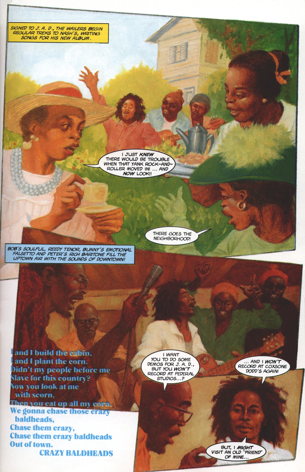 Read online Bob Marley: Tale of the Tuff Gong comic -  Issue #2 - 11