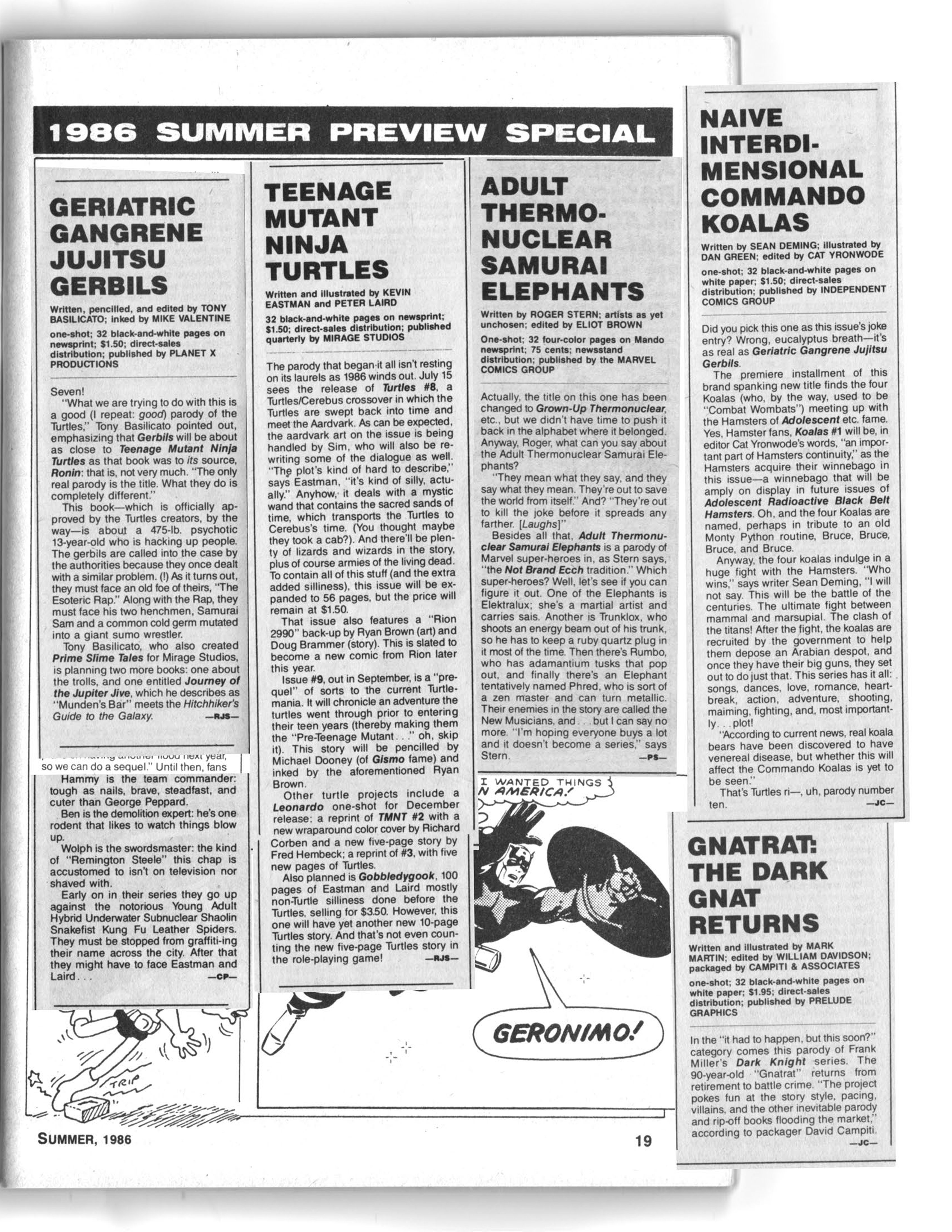 Read online 1986 zine comic -  Issue # TPB - 23