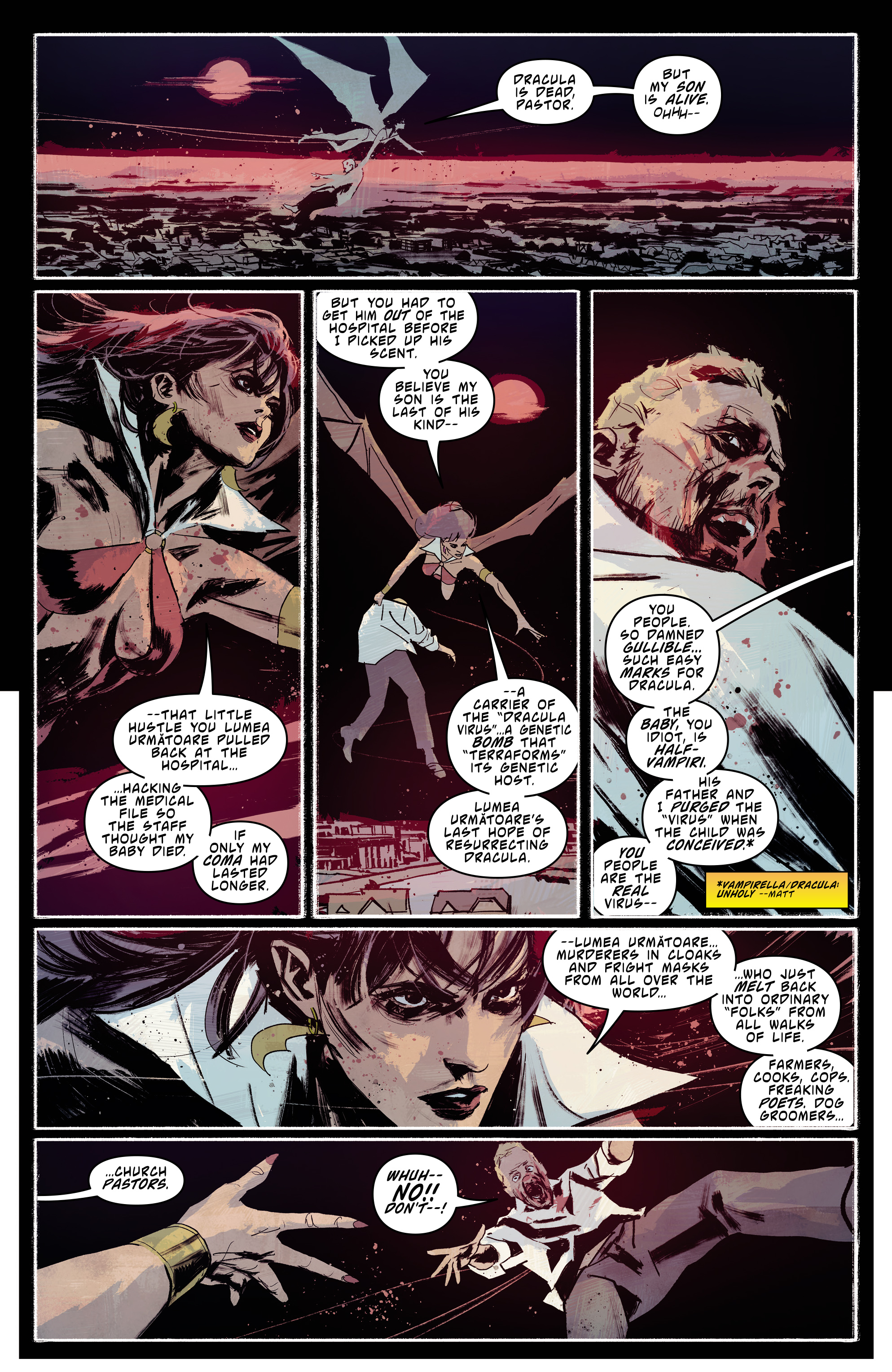 Read online Vampirella/Dracula: Rage comic -  Issue #2 - 15