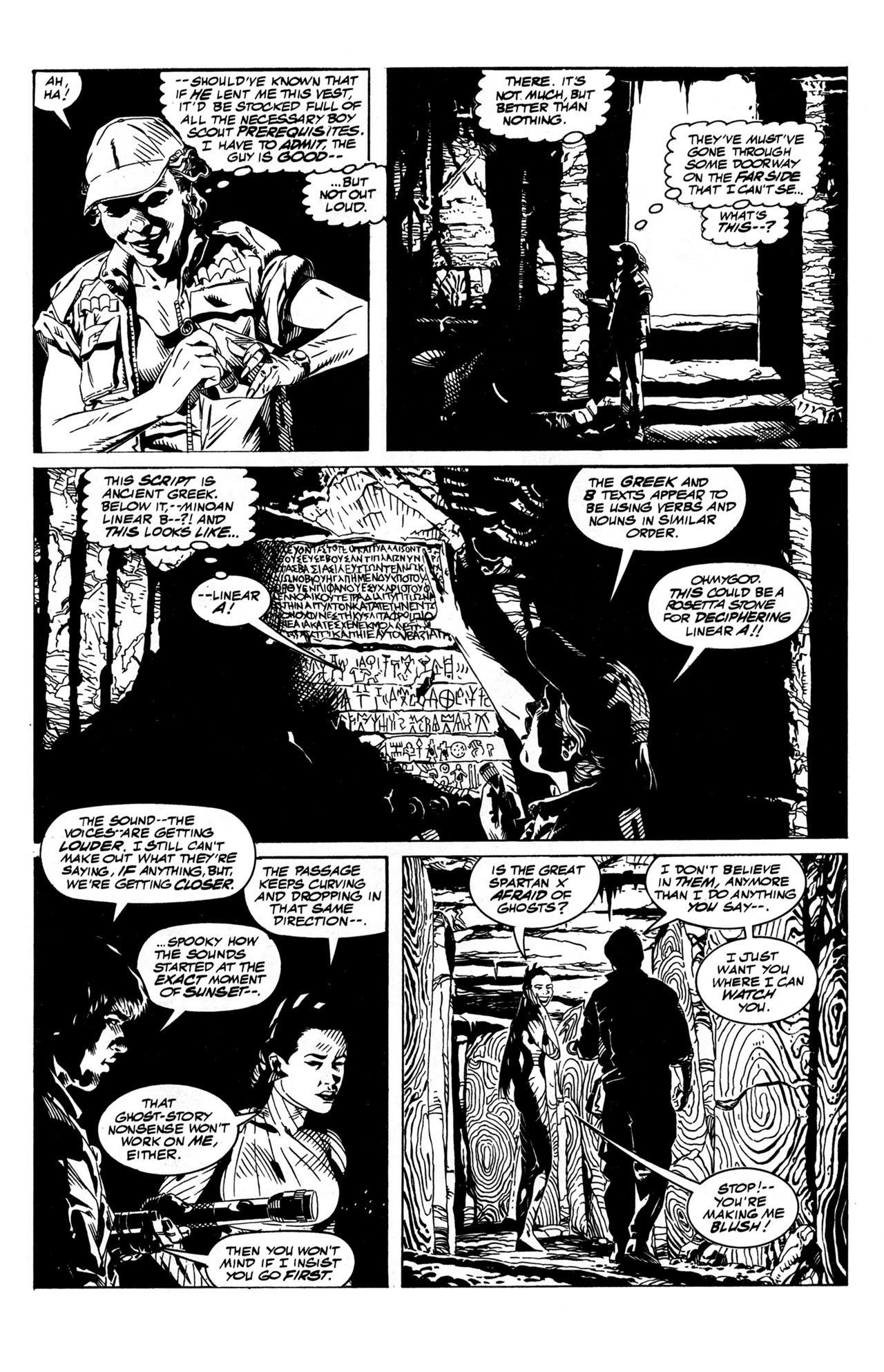 Read online Jackie Chan's Spartan X: Hell Bent Hero For Hire comic -  Issue #3 - 21