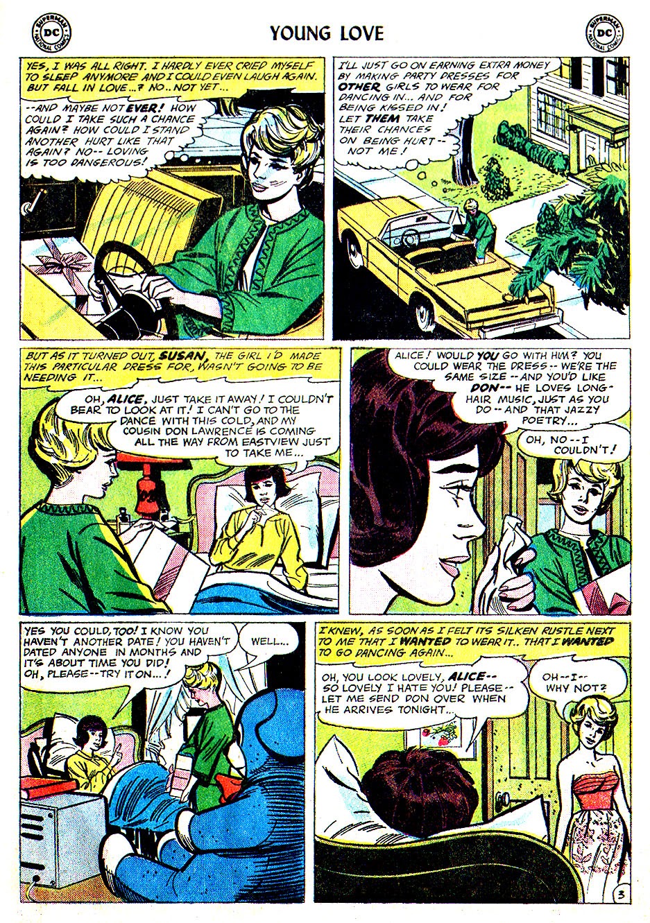 Read online Young Love (1963) comic -  Issue #48 - 5