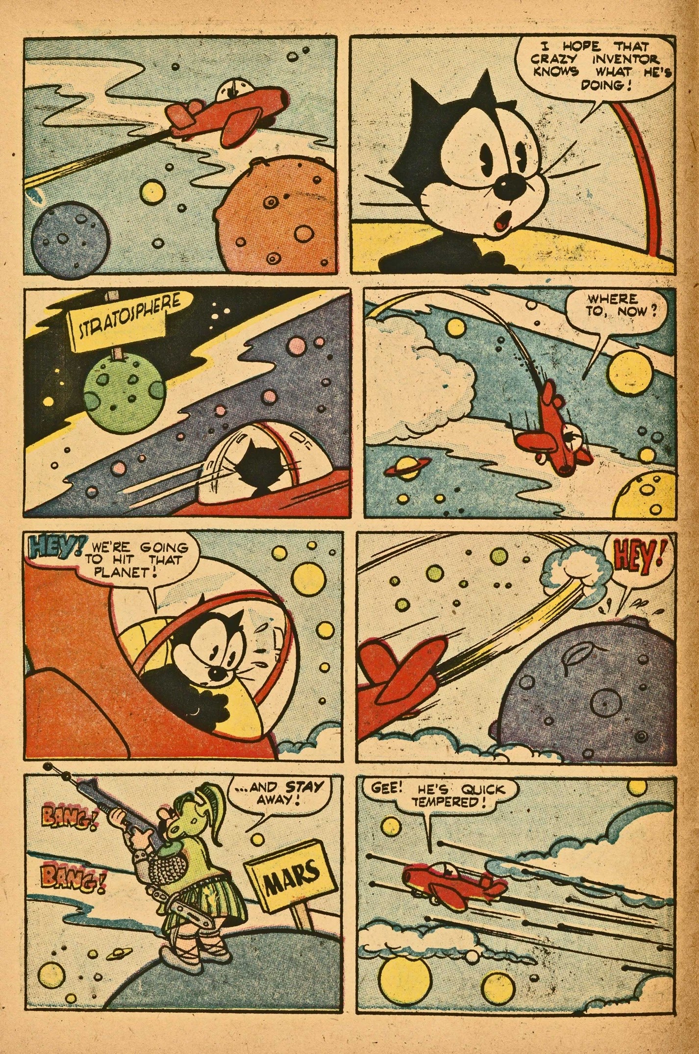 Read online Felix the Cat (1951) comic -  Issue #41 - 10