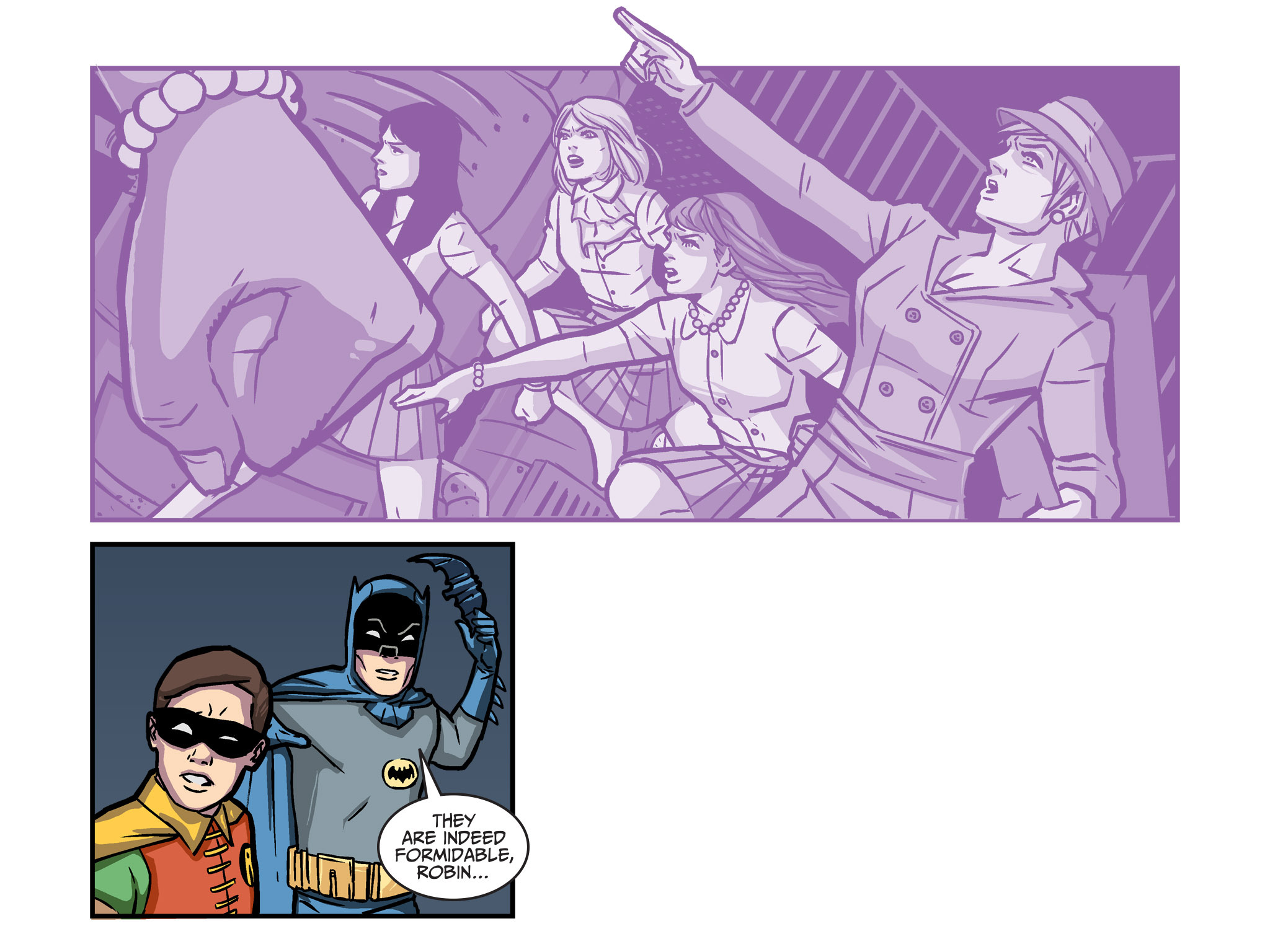 Read online Batman '66 [I] comic -  Issue #51 - 95