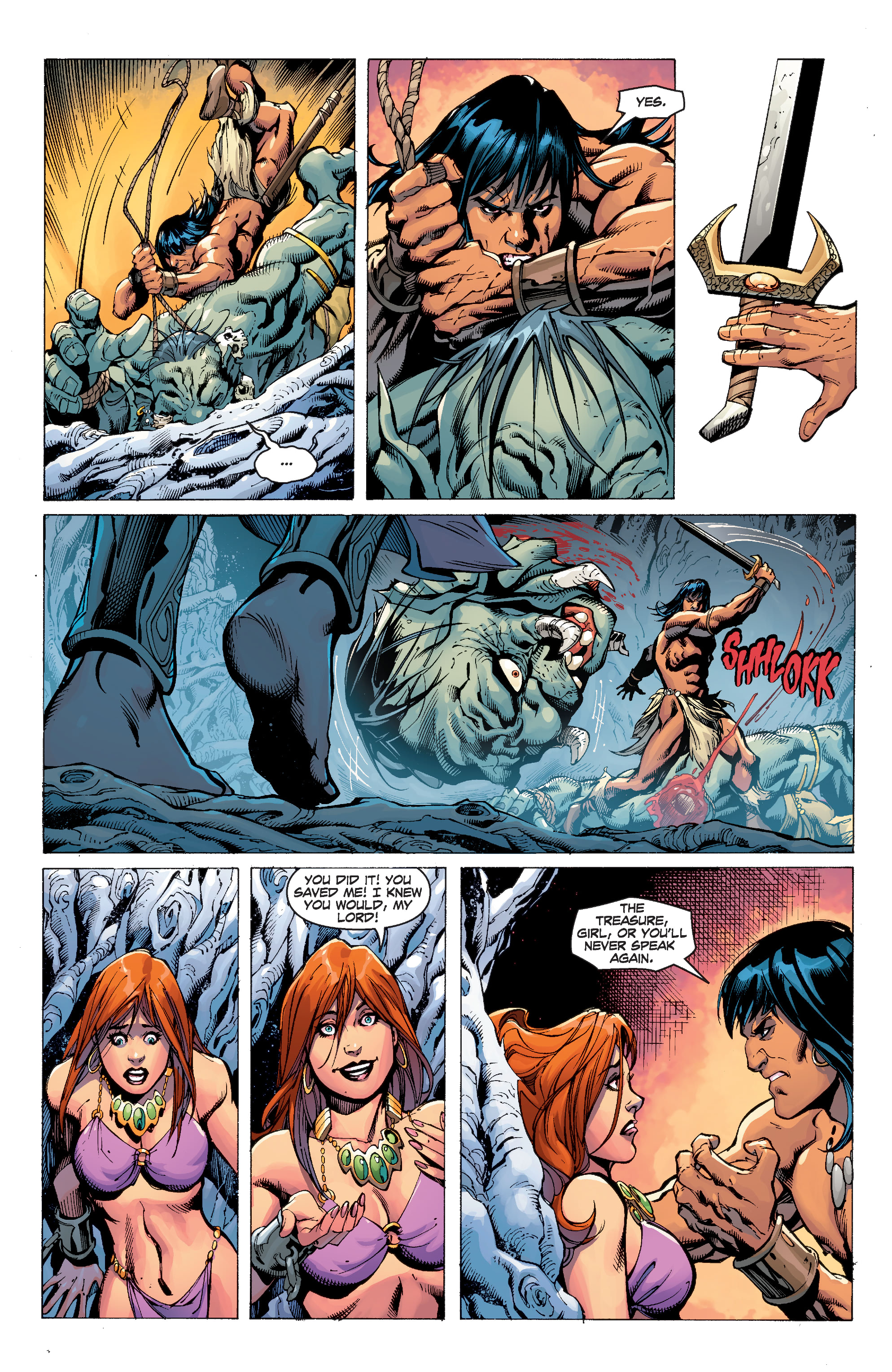 Read online Conan: The People of the Black Circle and Other Stories comic -  Issue # TPB (Part 2) - 91