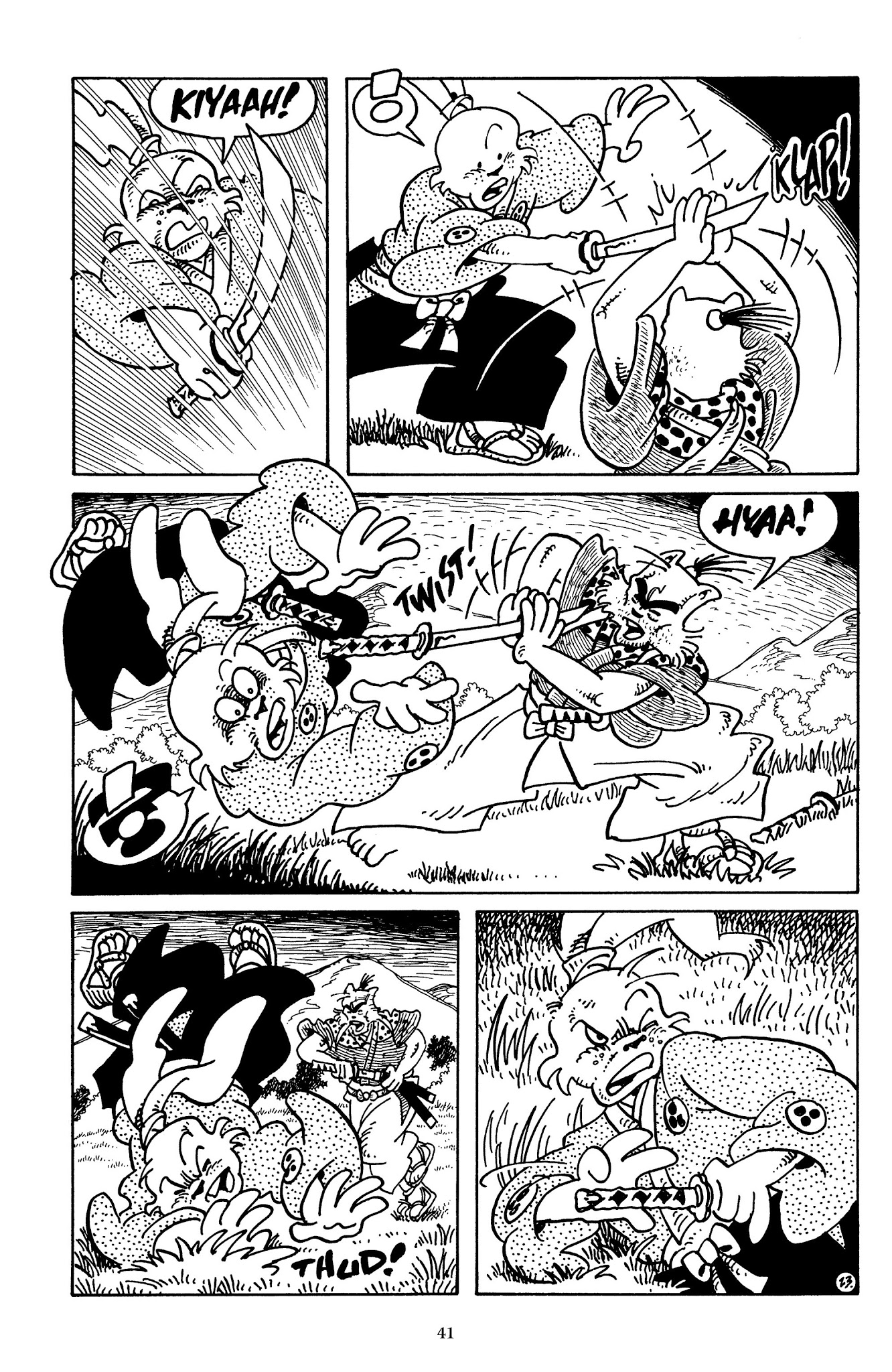 Read online The Usagi Yojimbo Saga comic -  Issue # TPB 2 - 41