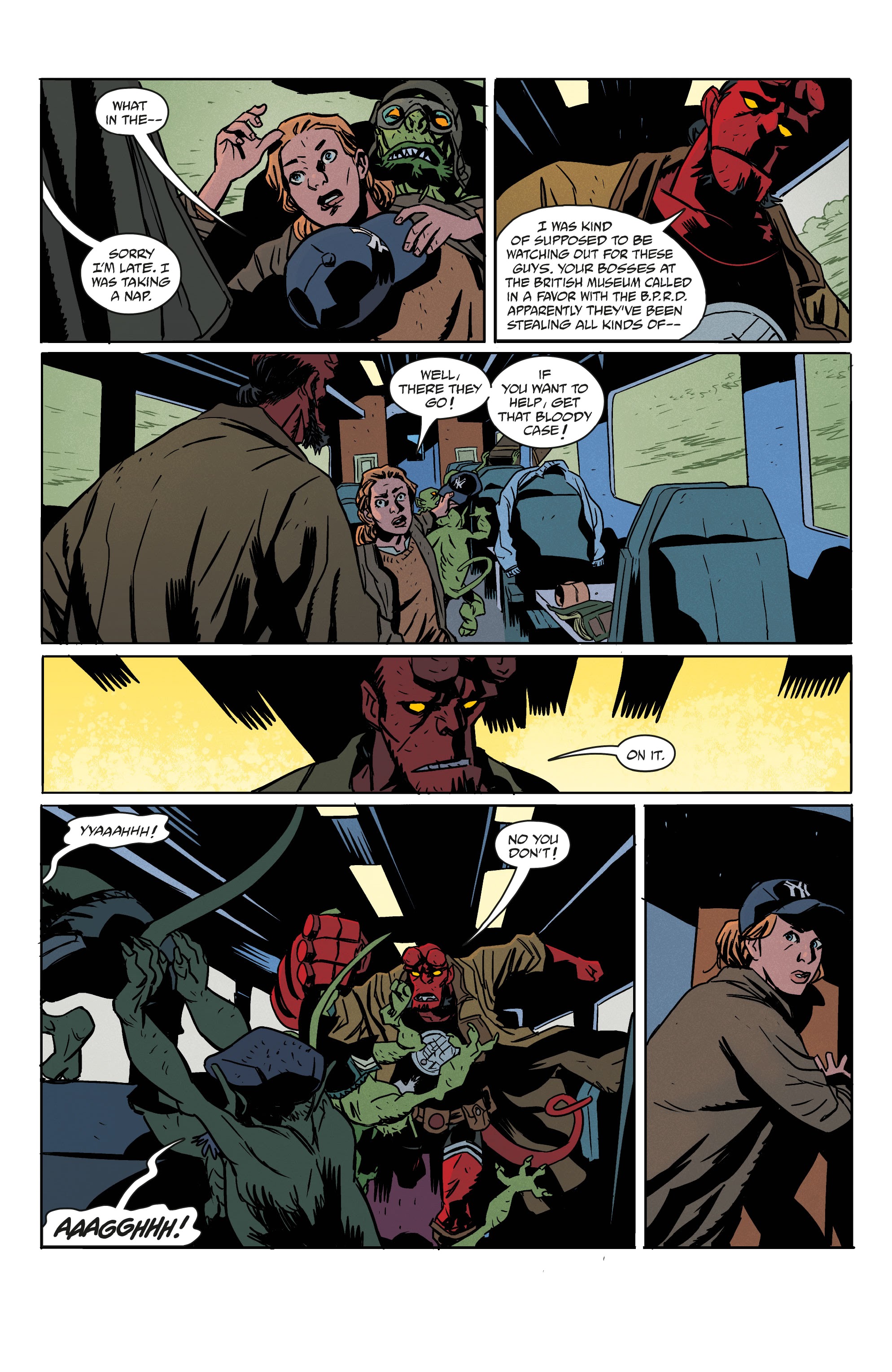 Read online Hellboy in Love comic -  Issue #1 - 7