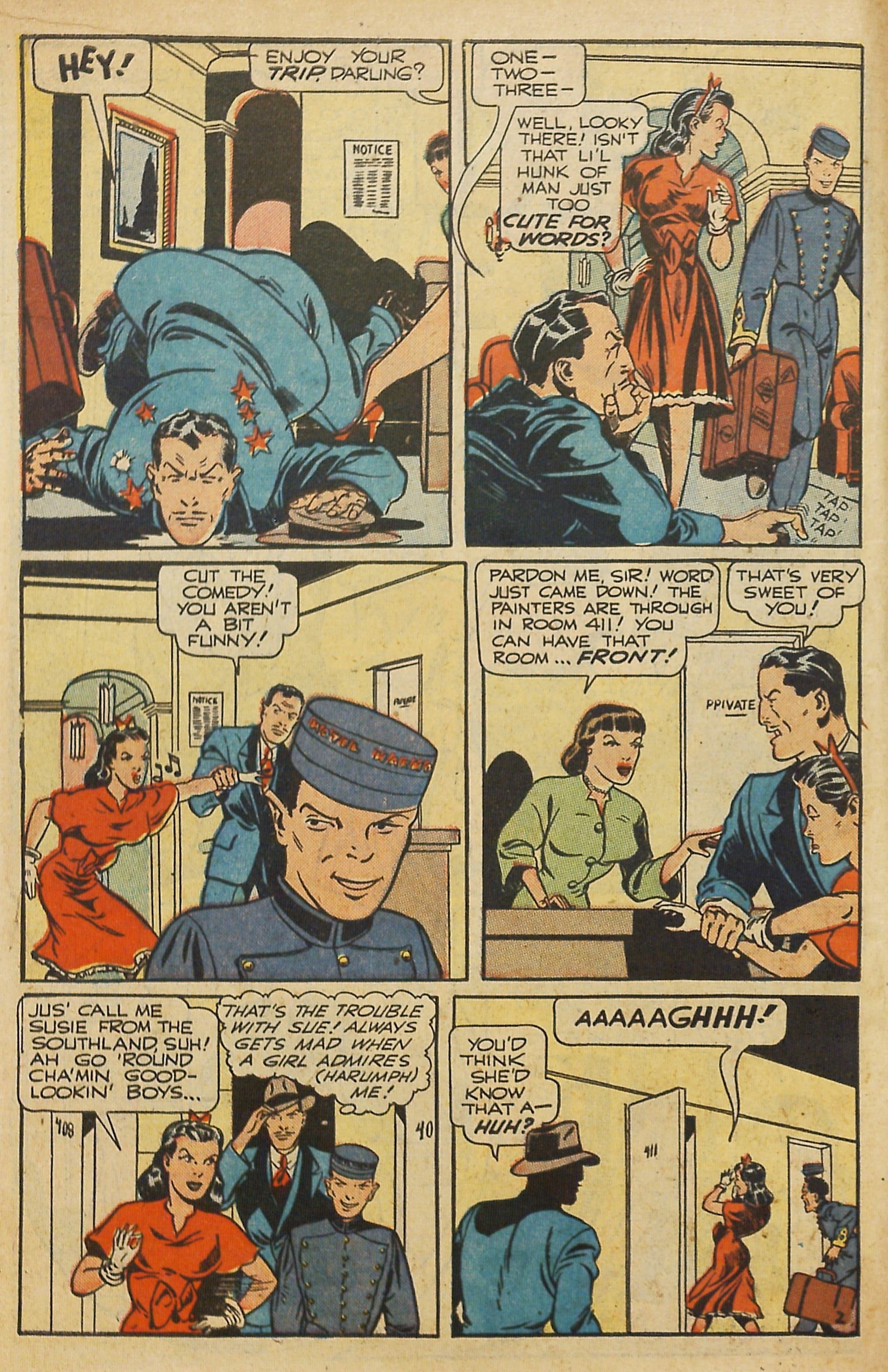 Read online Super-Mystery Comics comic -  Issue #42 - 14