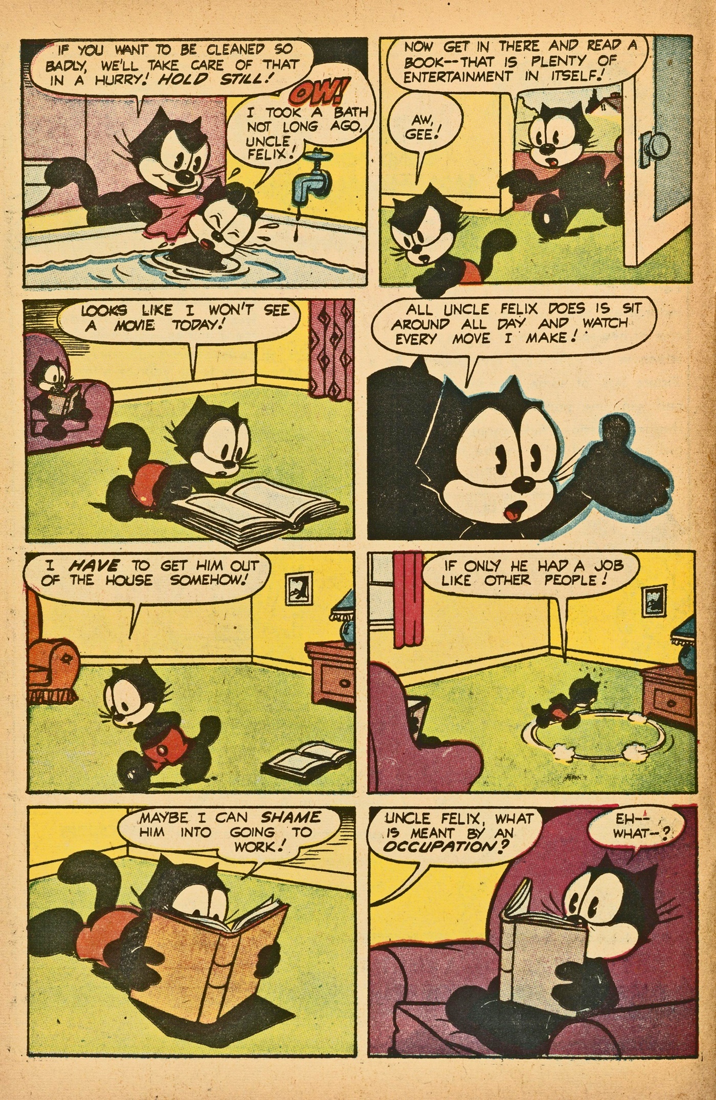 Read online Felix the Cat (1951) comic -  Issue #57 - 16