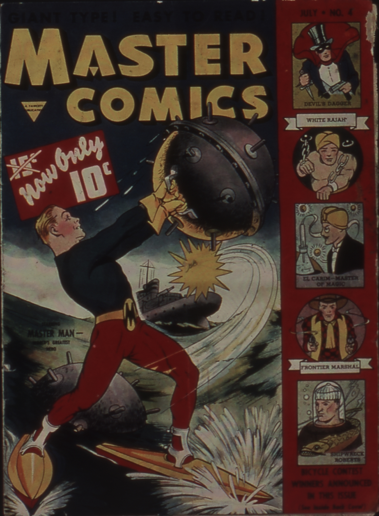 Read online Master Comics comic -  Issue #4 - 1