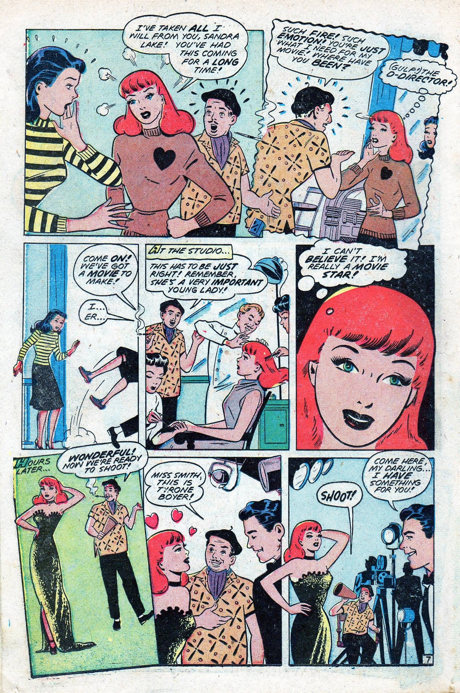 Read online Junior Miss (1947) comic -  Issue #32 - 21