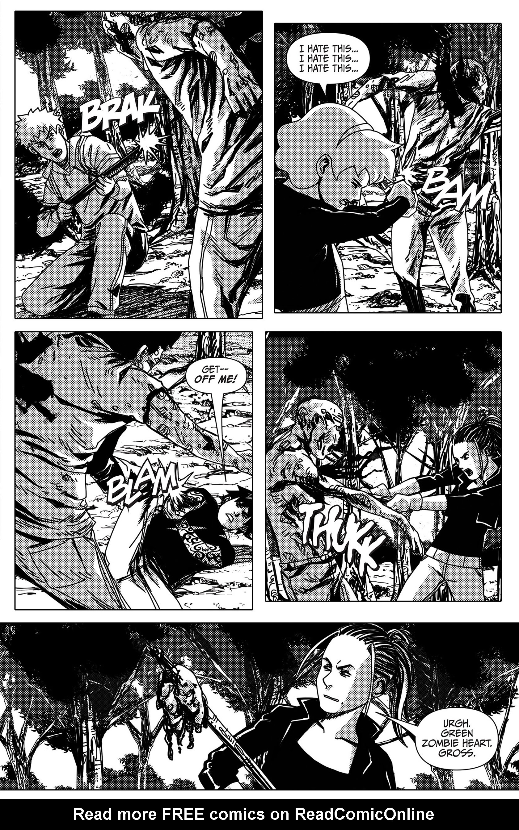 Read online Amanda Hocking's The Hollows: A Hollowland Graphic Novel comic -  Issue #7 - 17