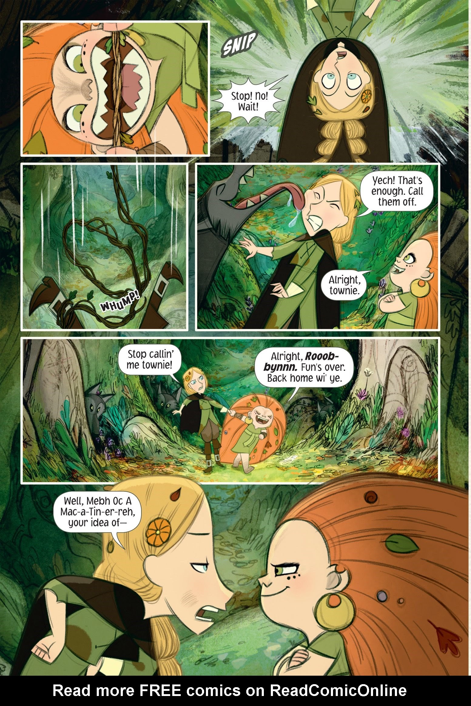 Read online Wolfwalkers: The Graphic Novel comic -  Issue # TPB (Part 1) - 97