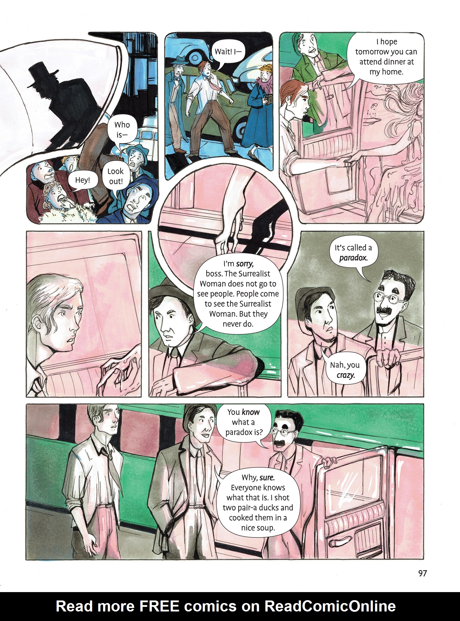 Read online Giraffes on Horseback Salad: Salvador Dali, the Marx Brothers, and the Strangest Movie Never Made comic -  Issue # TPB (Part 1) - 86