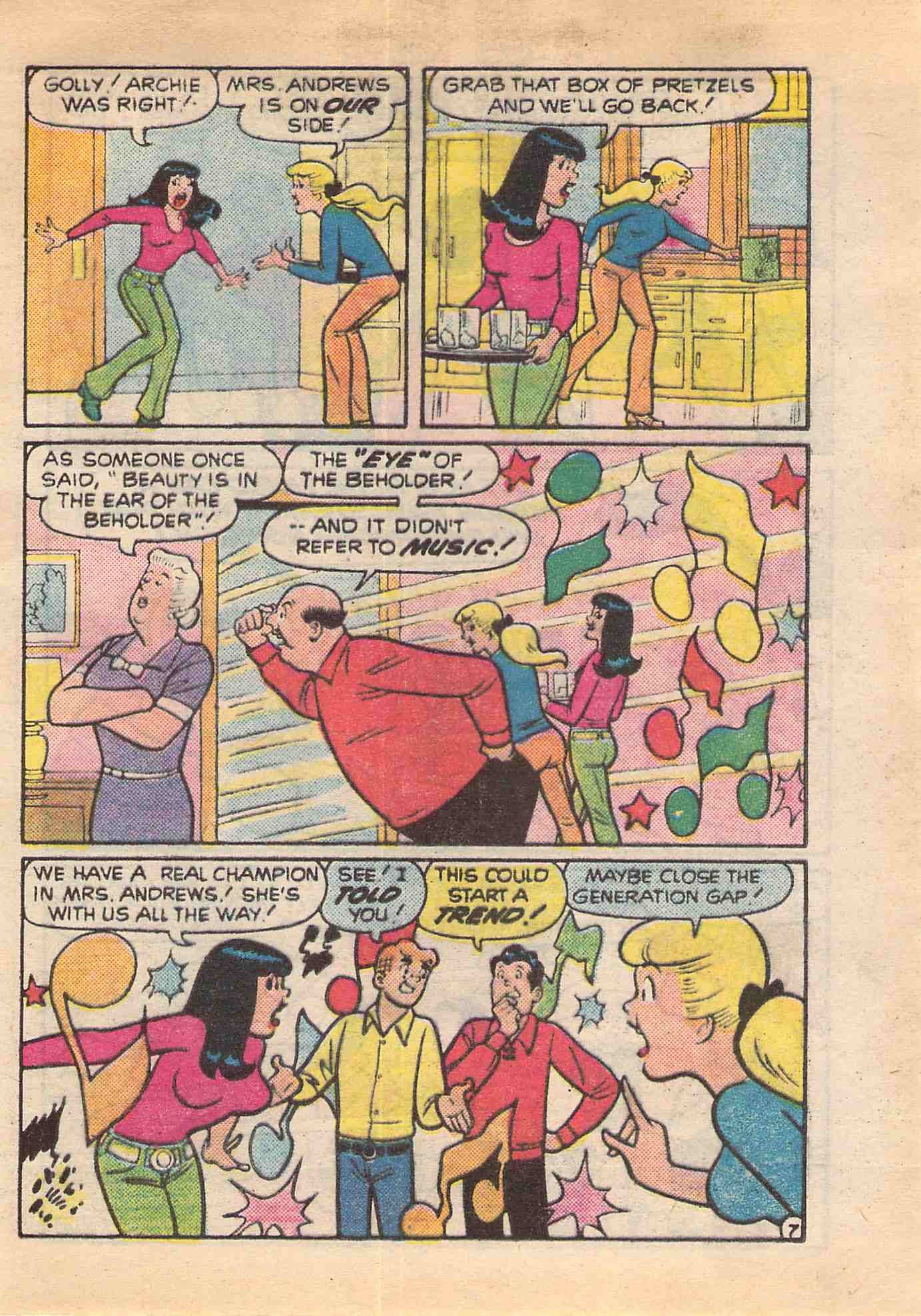 Read online Archie's Double Digest Magazine comic -  Issue #32 - 148