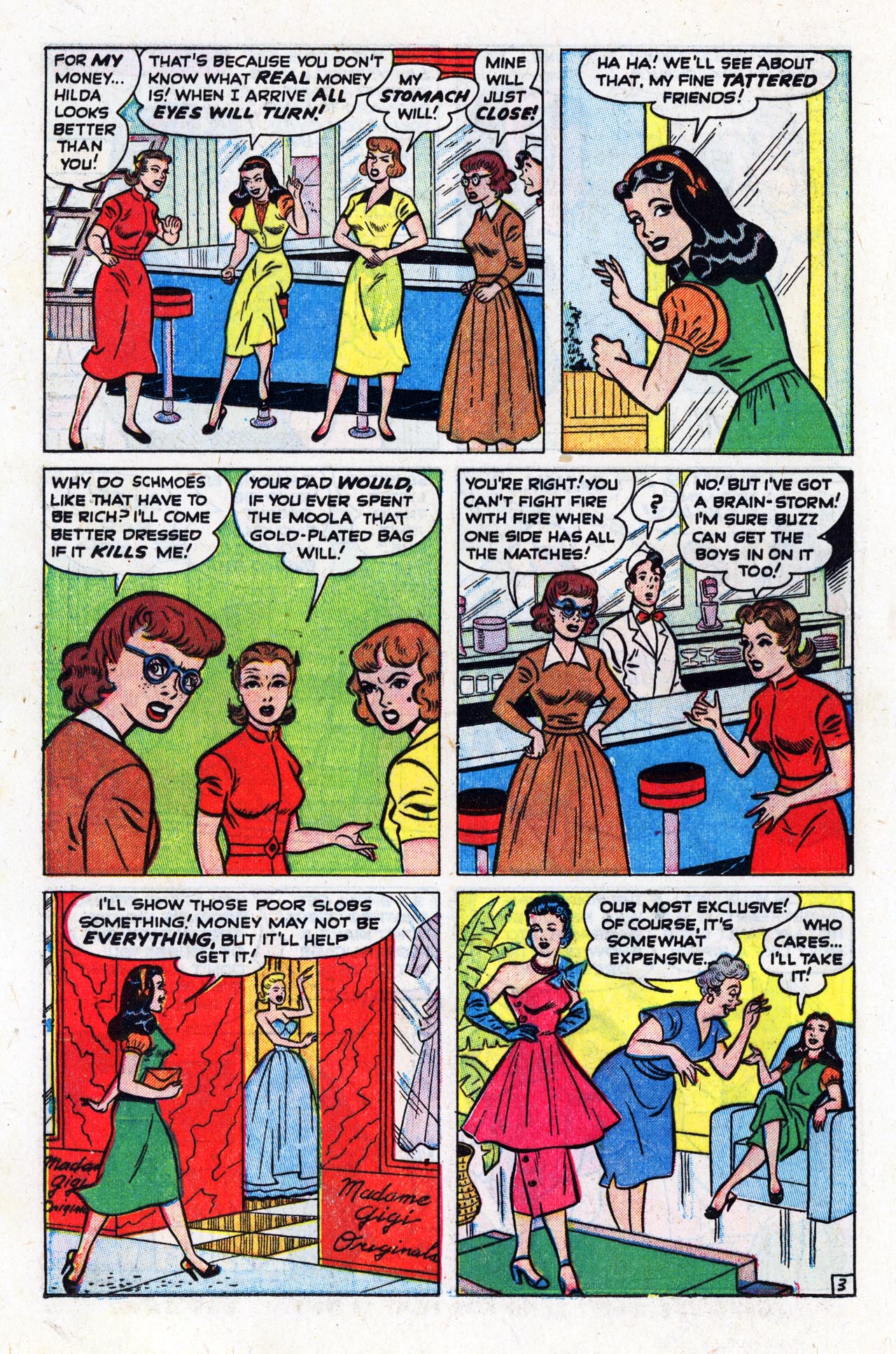 Read online Patsy Walker comic -  Issue #34 - 19