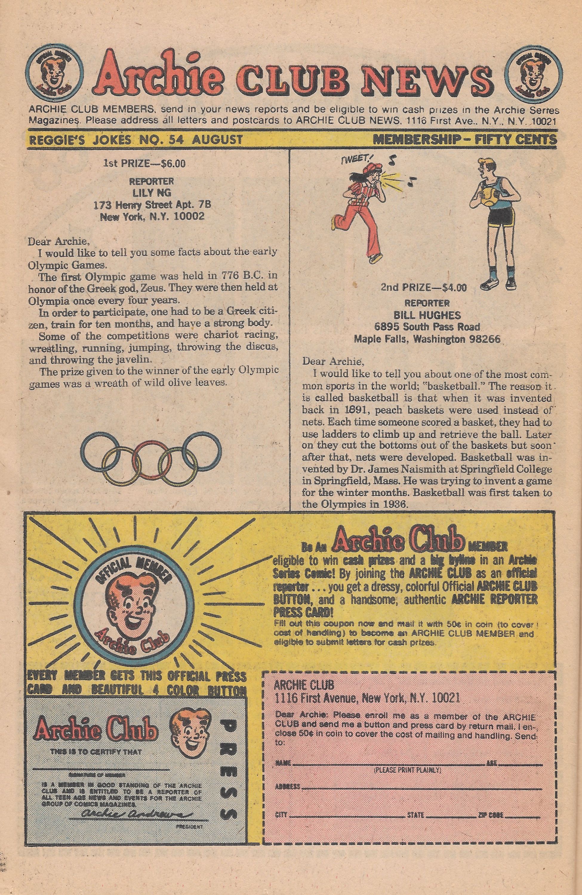 Read online Reggie's Wise Guy Jokes comic -  Issue #54 - 26