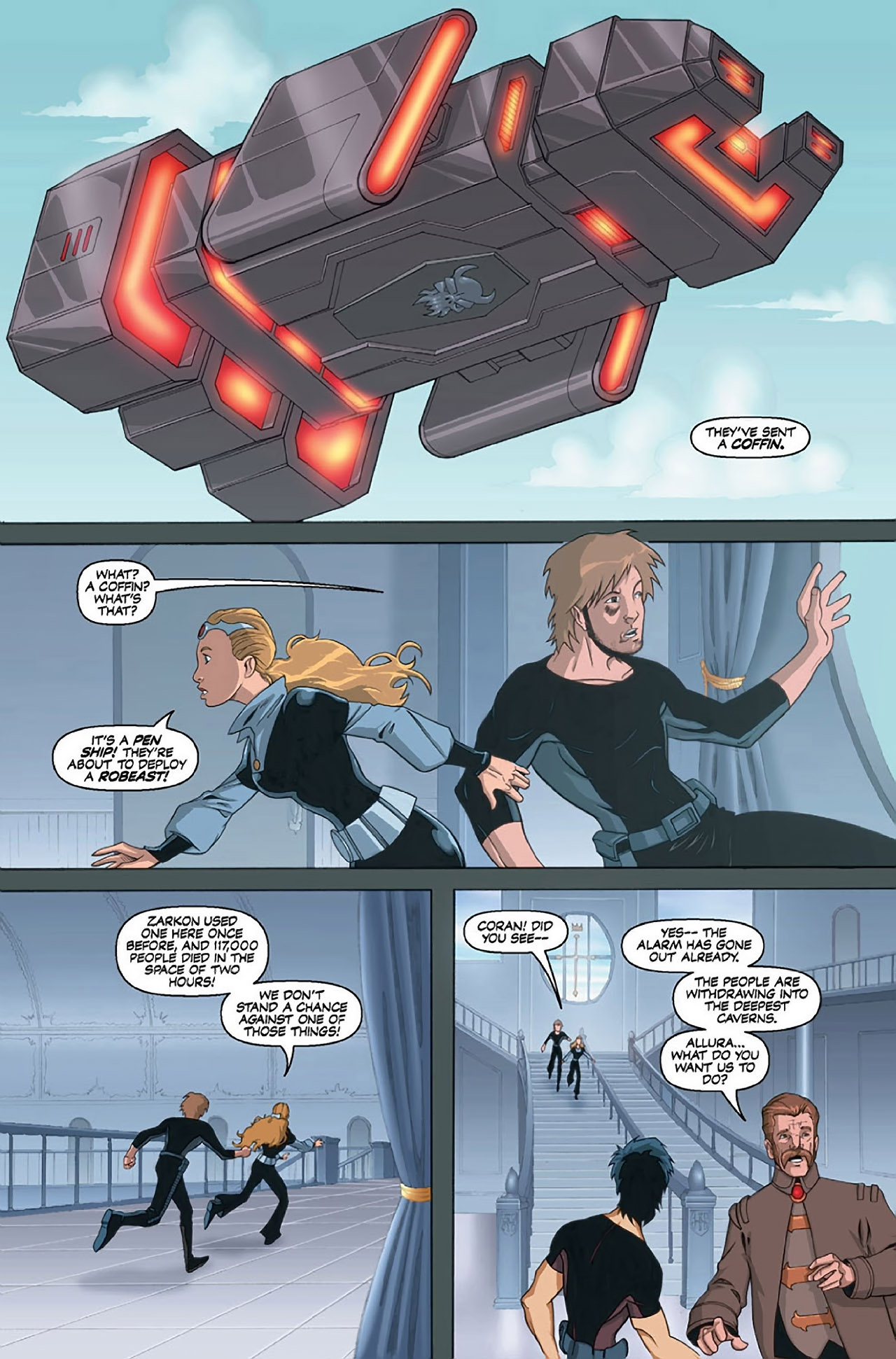Read online Voltron: Defender of the Universe (Existed) comic -  Issue #4 - 13