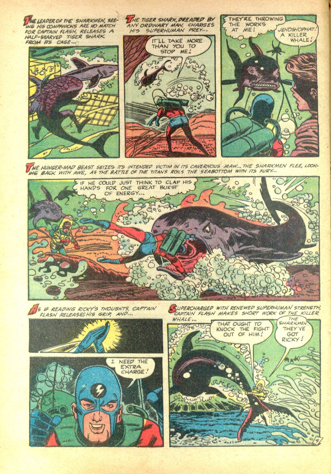 Read online Captain Flash comic -  Issue #3 - 30