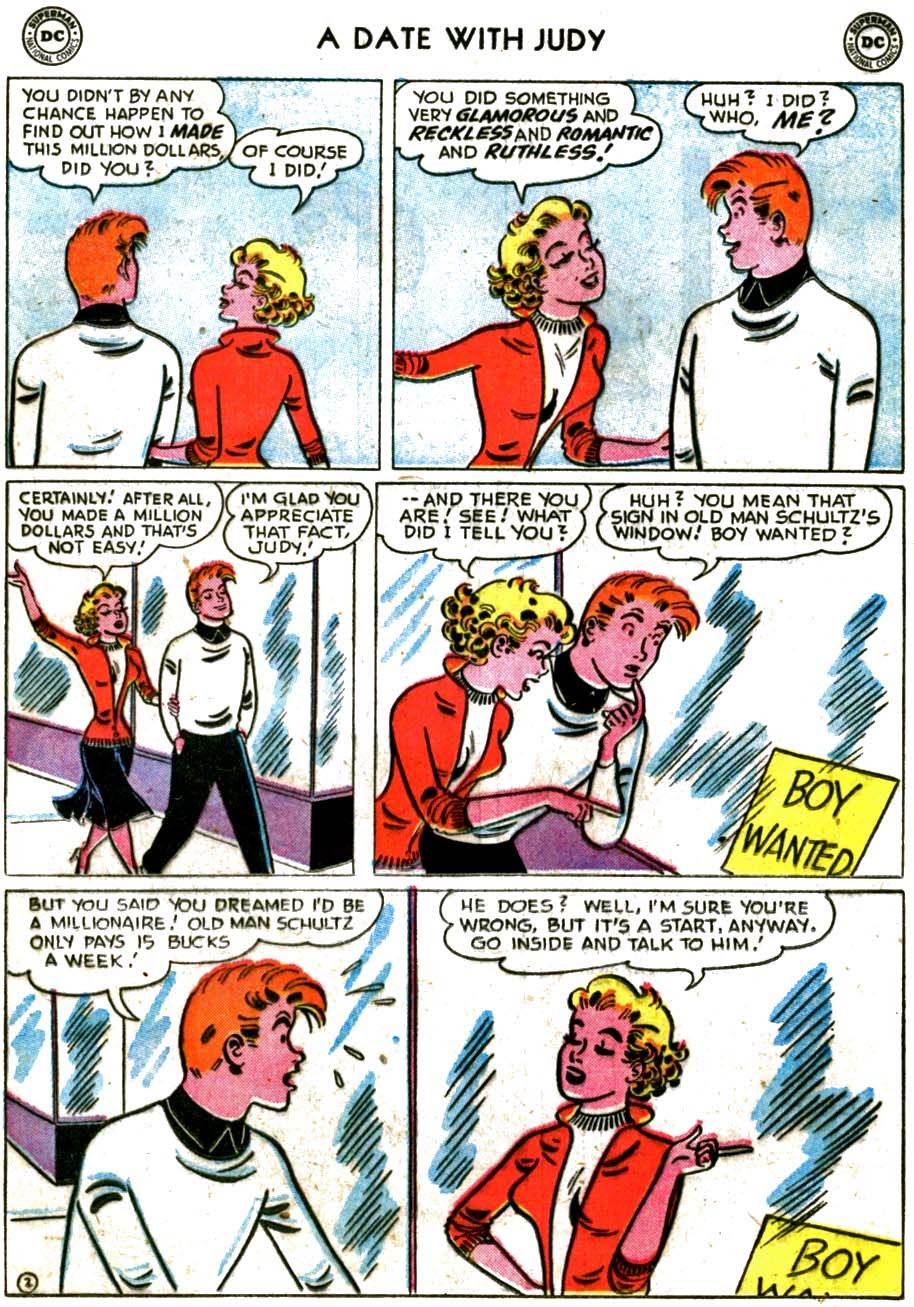 Read online A Date with Judy comic -  Issue #64 - 19